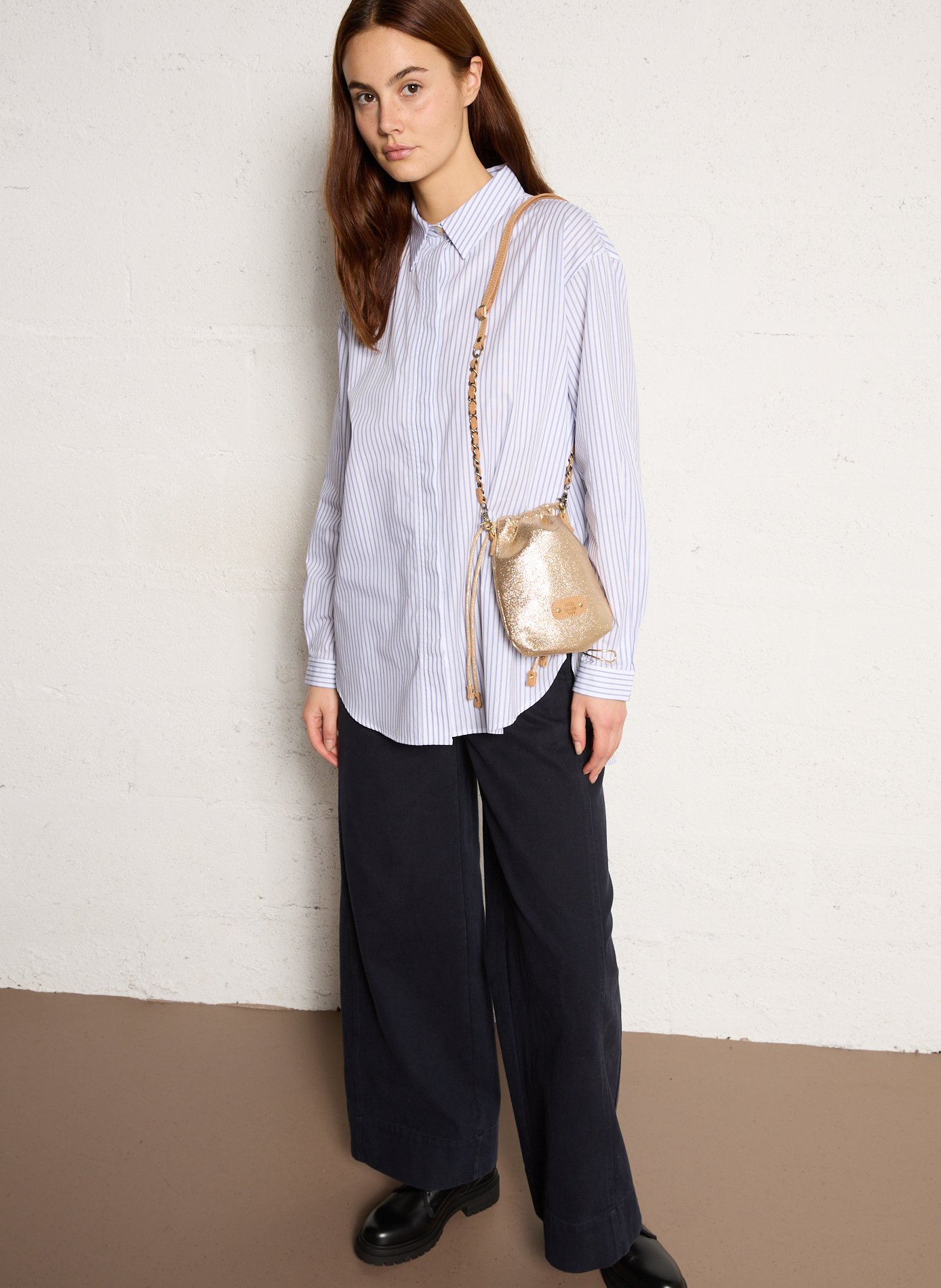 Pochette bandoulière MILA LOUISE Beige