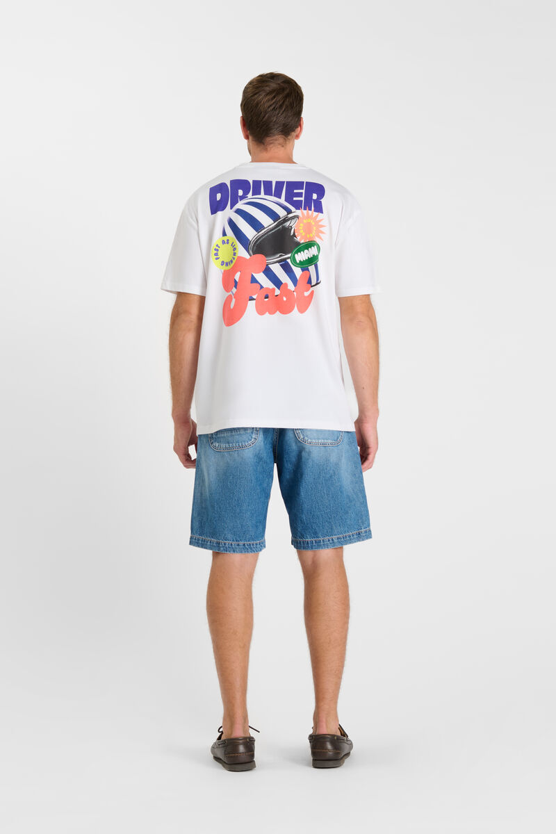 Tommy Badge T-shirt LE TEMPS DES CERISES White