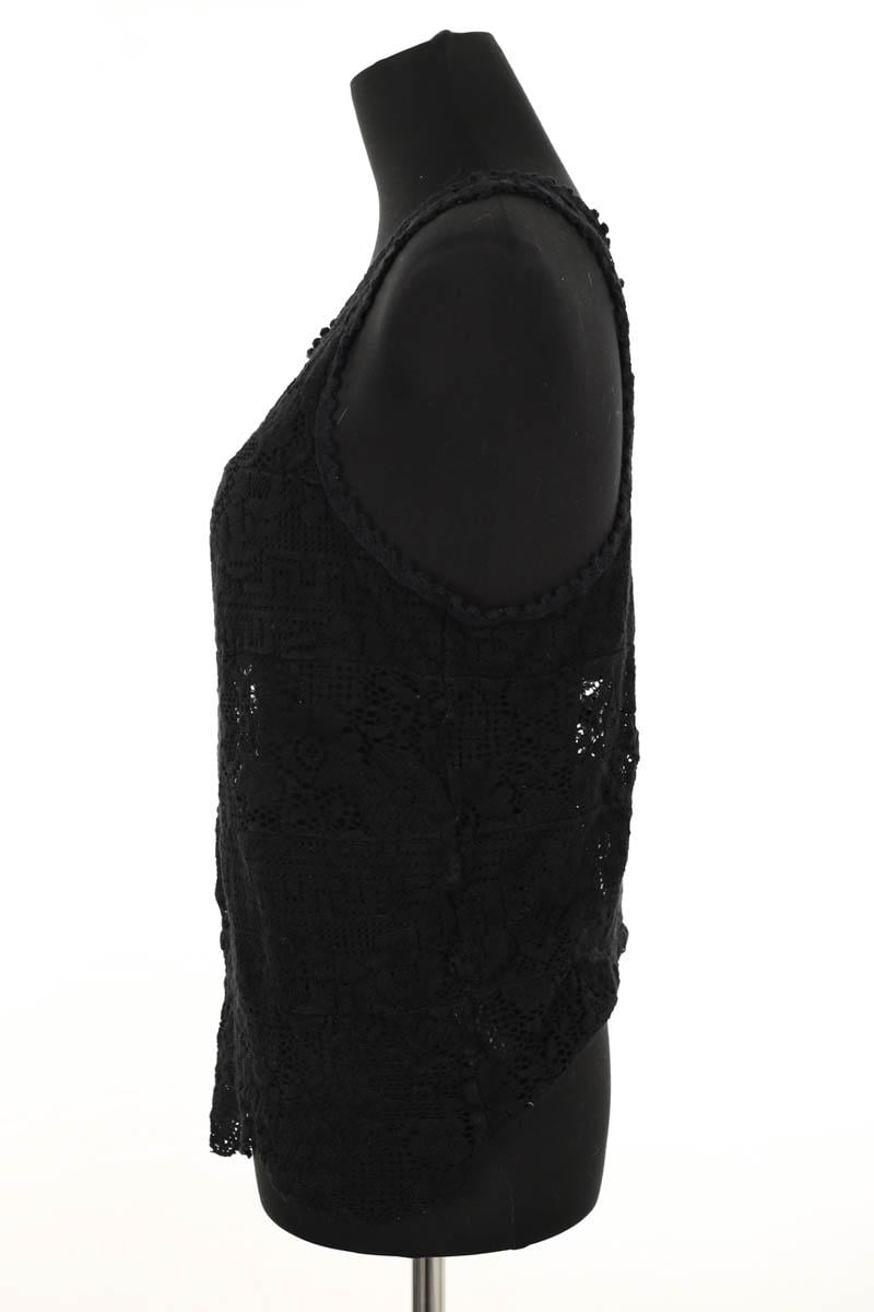 Azawood sleeveless top ISABEL MARANT ÉTOILE - SECONDE MAIN Black