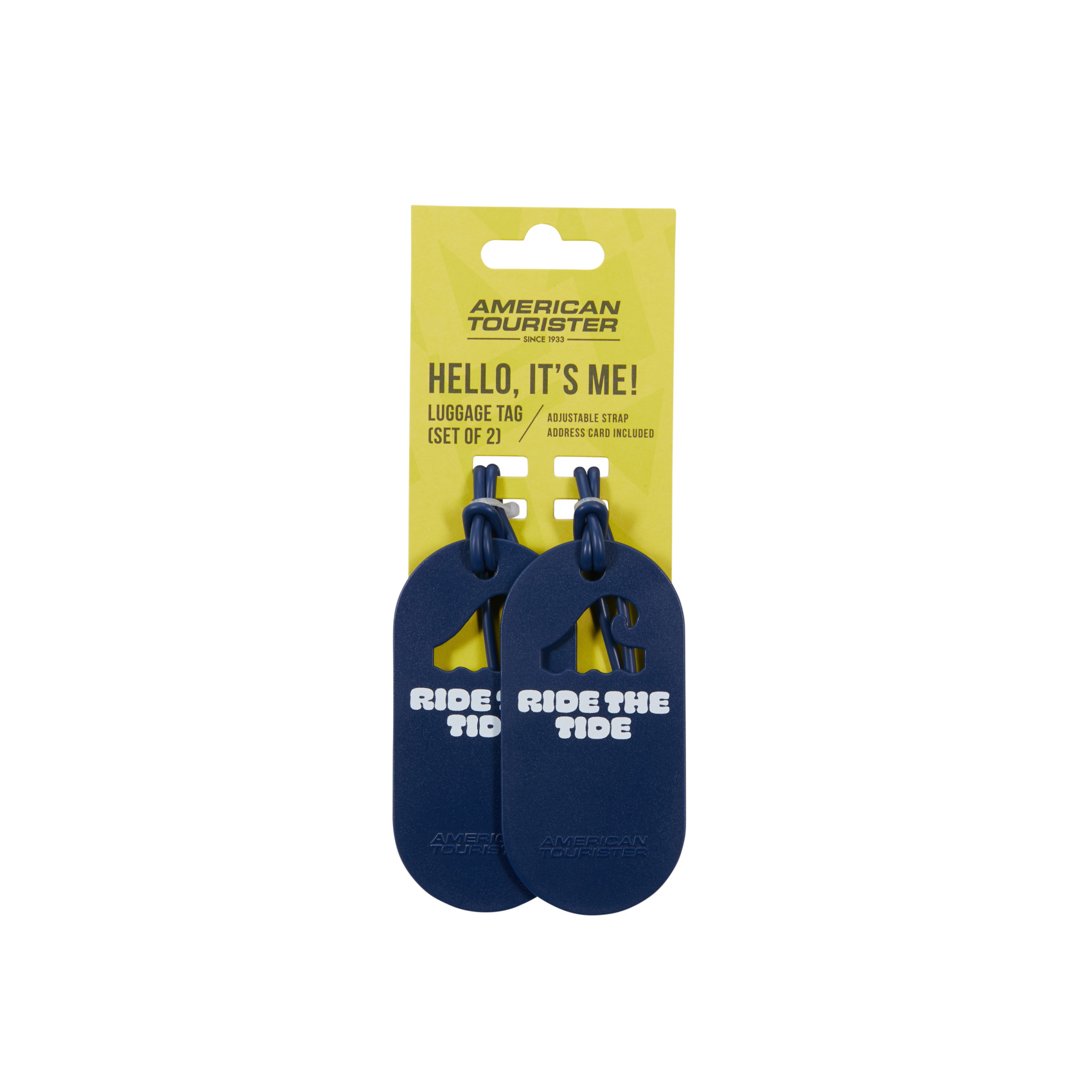 Luggage tag size S AMERICAN TOURISTER Black