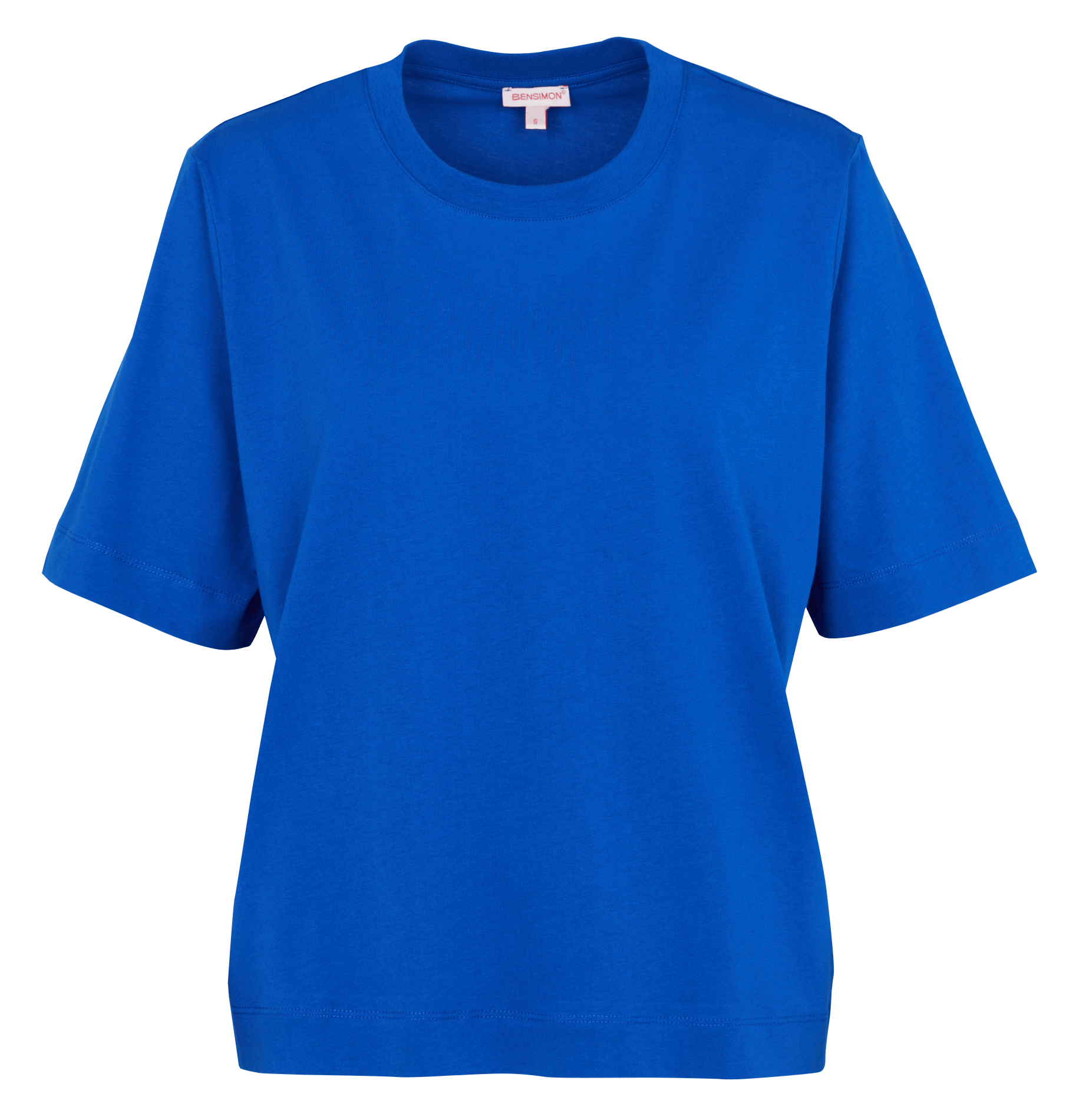 Baumwoll-Pullover mit Rundhalsausschnitt BENSIMON