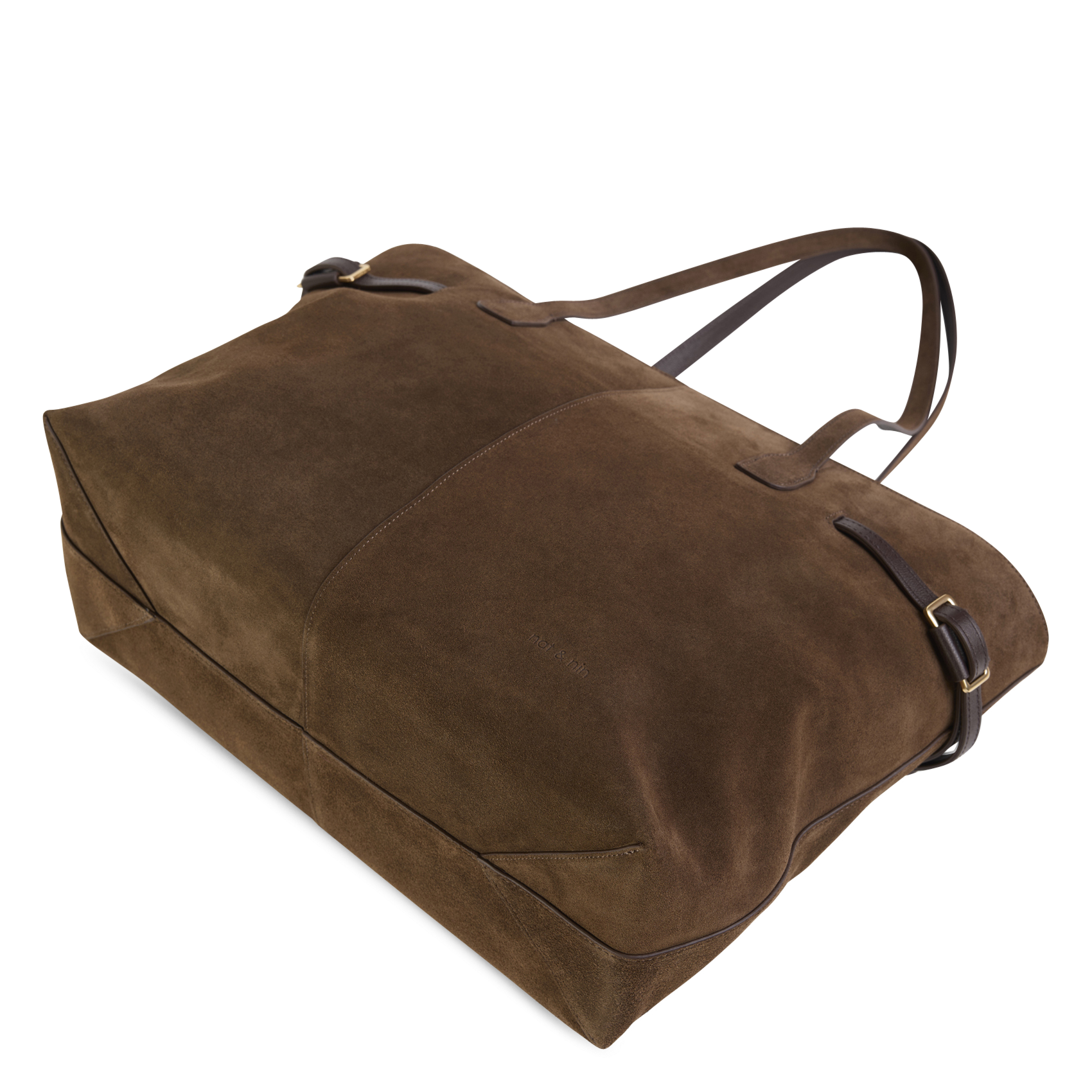 Sac cabas en cuir | Marron NAT & NIN Femme