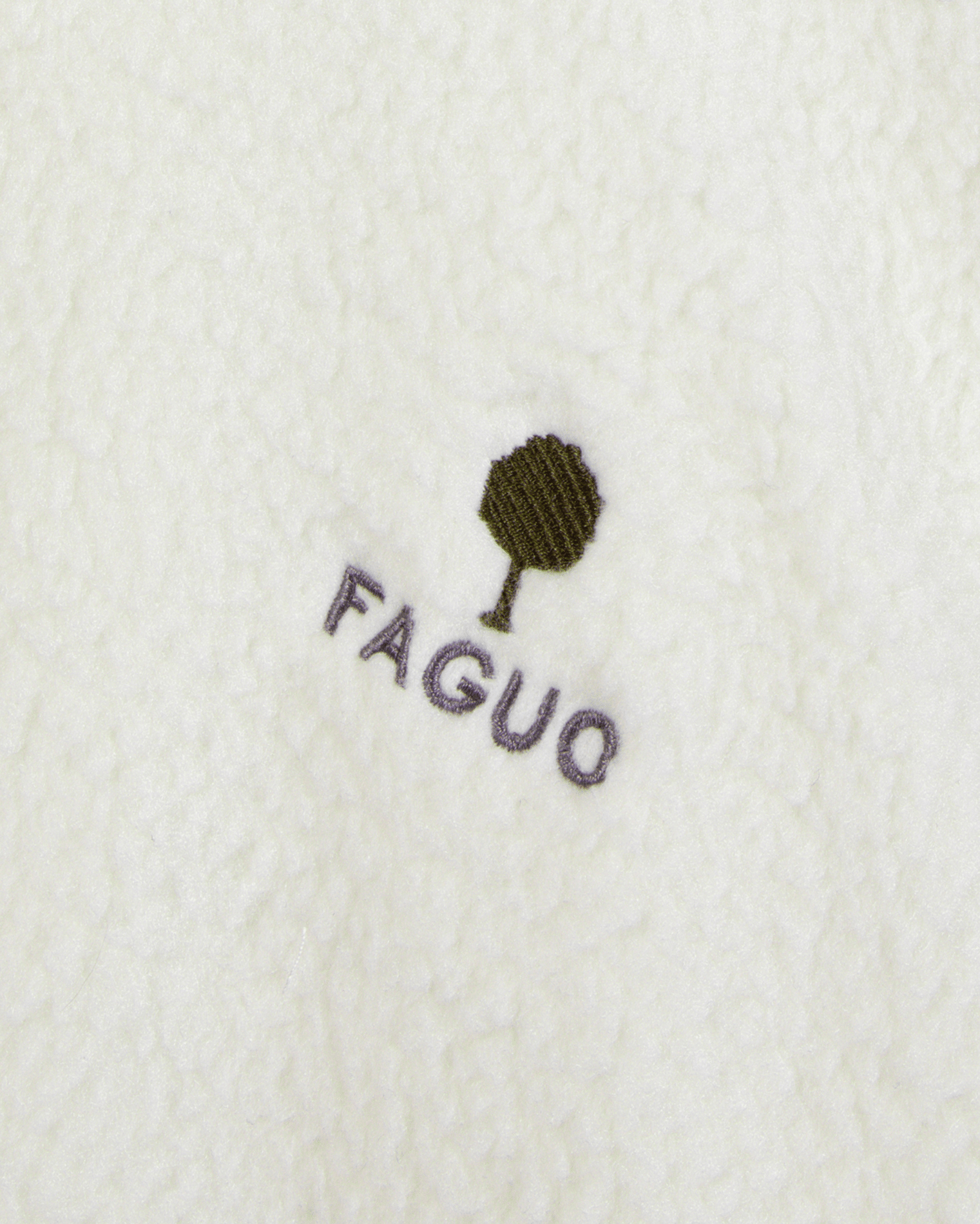 High-neck fleece FAGUO Beige
