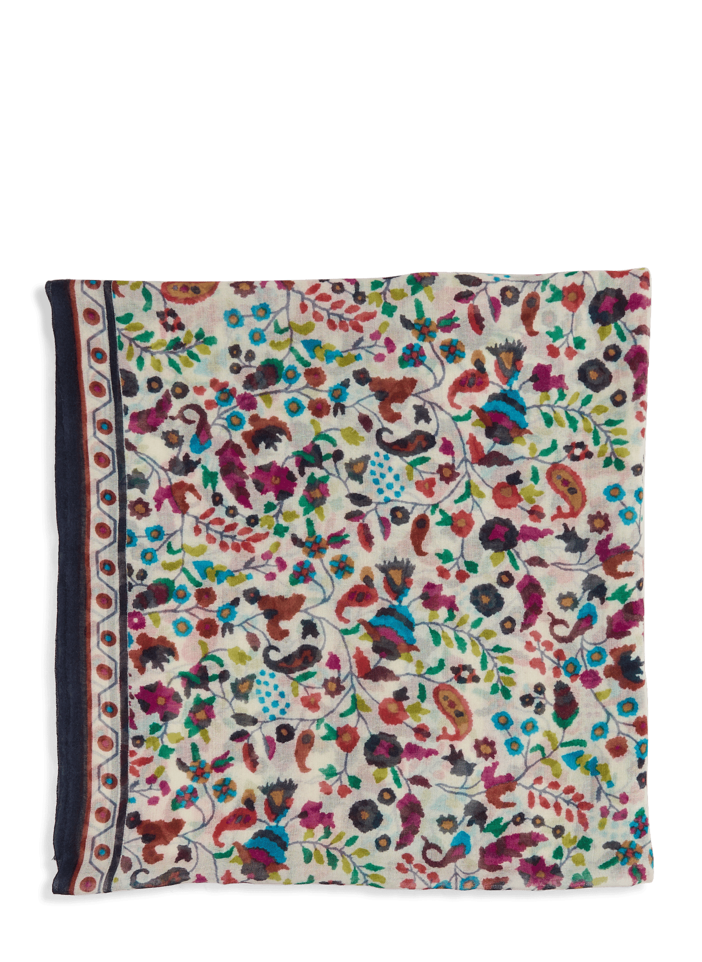 Printed scarf AU PRINTEMPS PARIS Multicolored