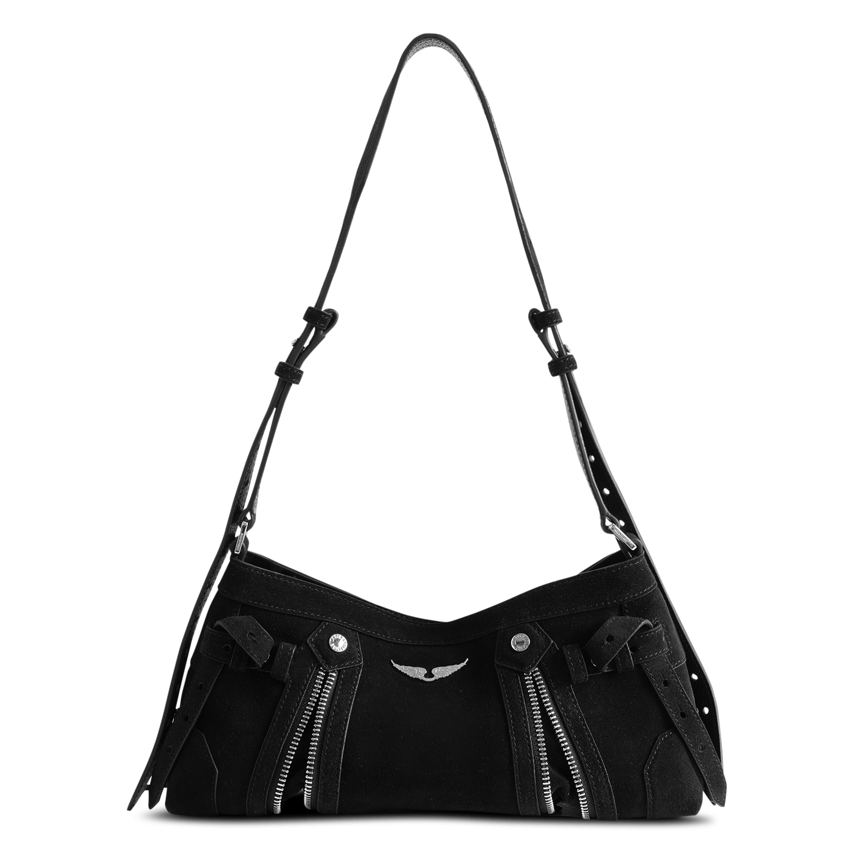 Leren schoudertas | Zwart ZADIG&VOLTAIRE Dames