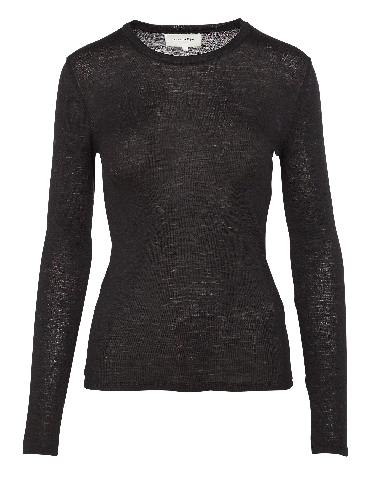 Fine wool sweater SAISON 1865 Black