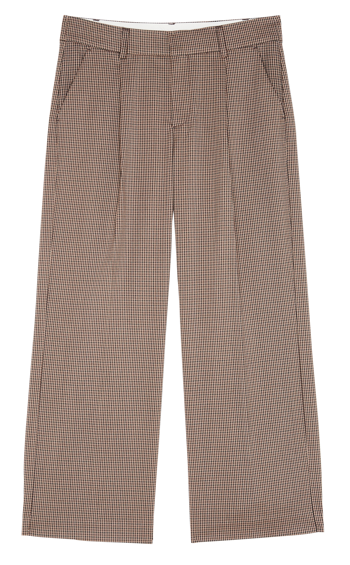 Straight-leg front-pleated pants GINA TRICOT