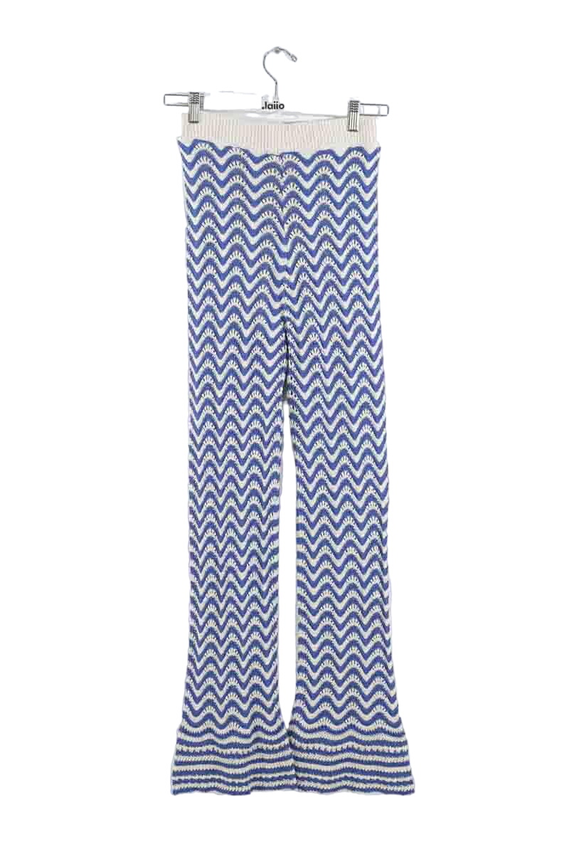 Pantalon En Coton Bleu Balzac Paris Seconde Main Femme Place