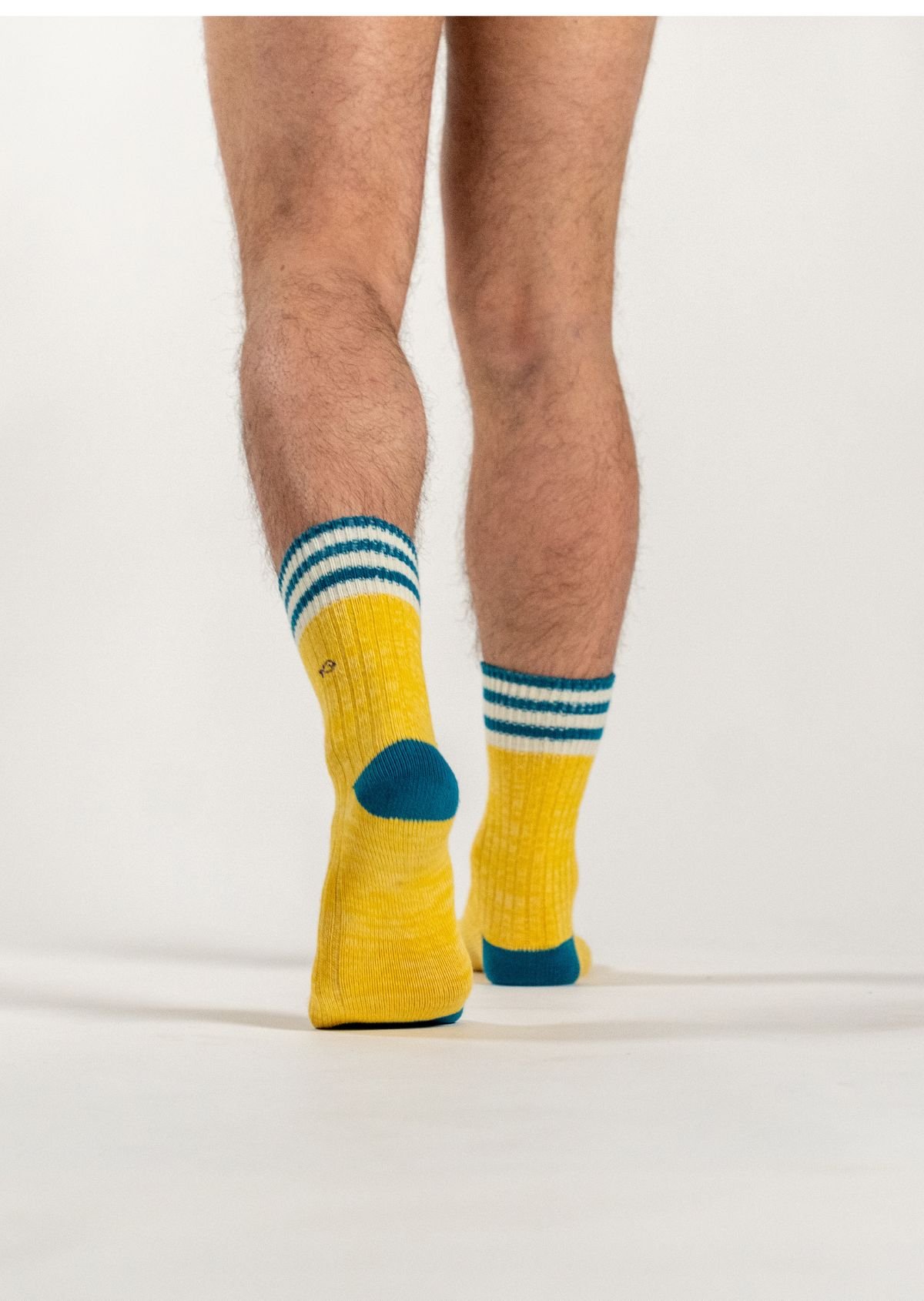 Thick cotton club socks BILLYBELT Yellow