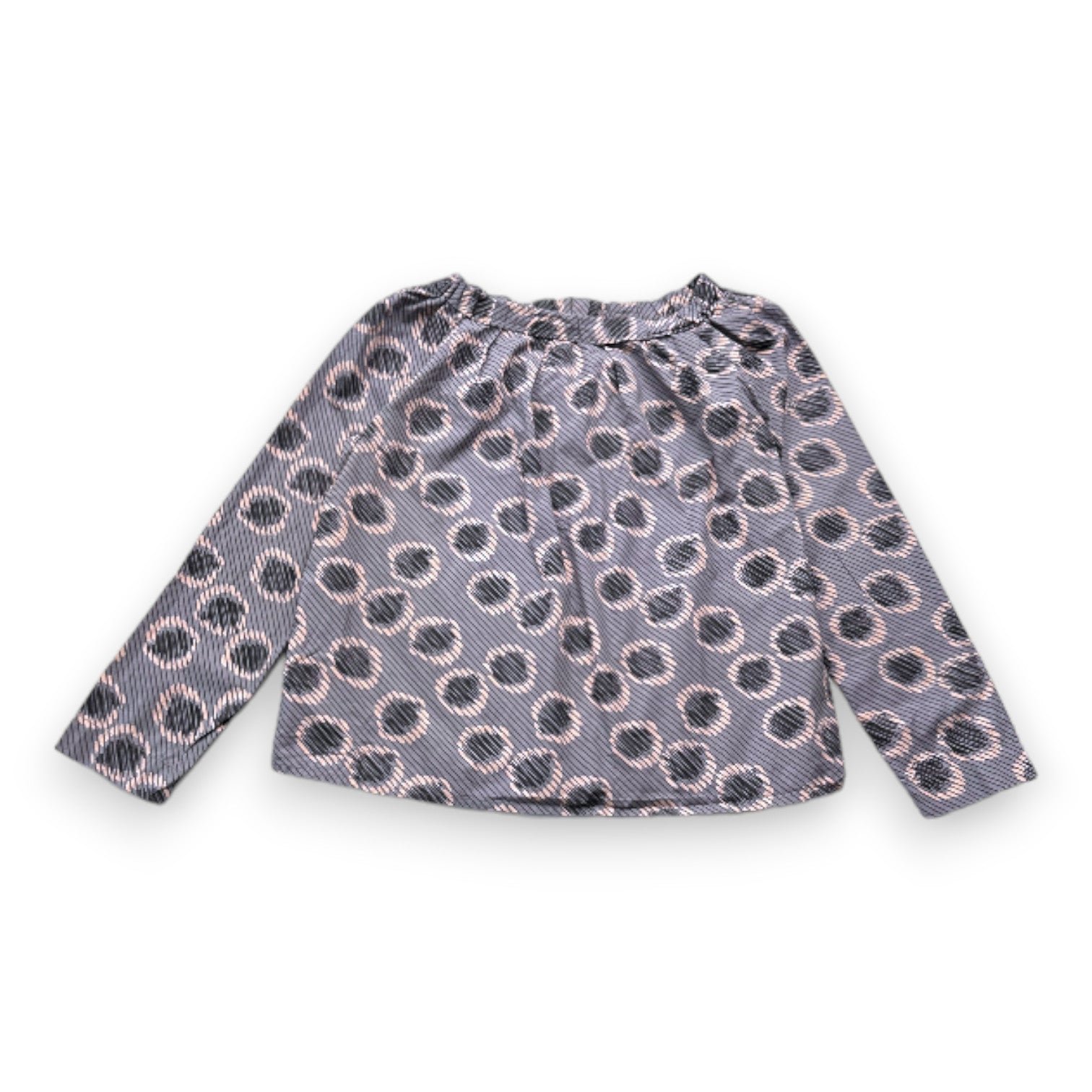 Grey child's blouse - 12 years BONPOINT - Seconde Main Grey