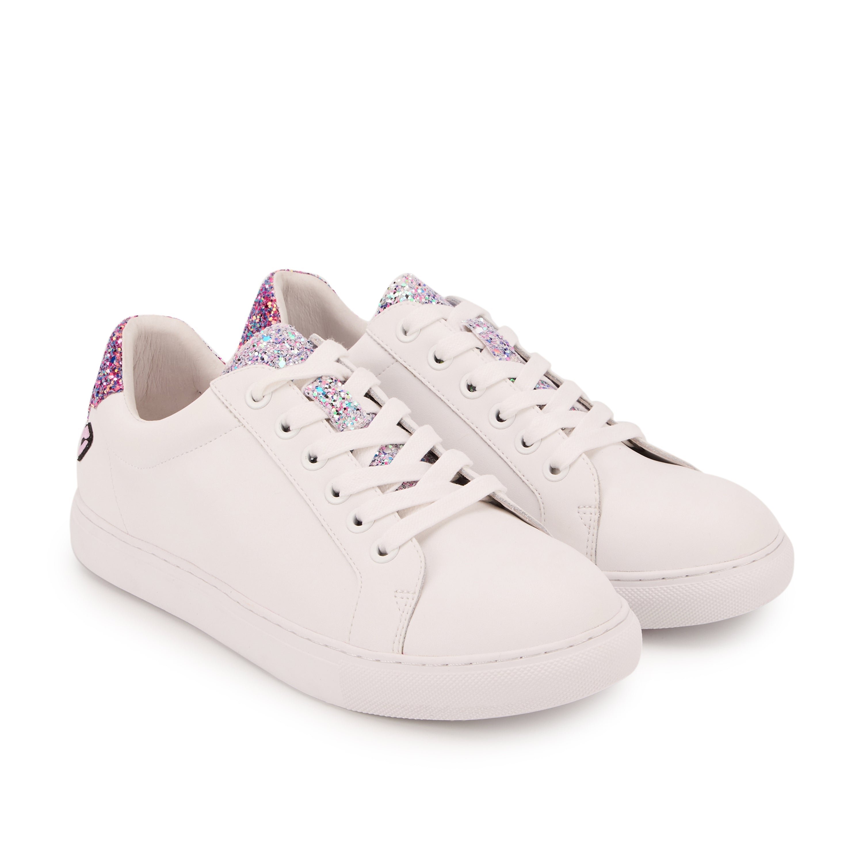 Jimmy leather sneakers BONS BAISERS PARIS White