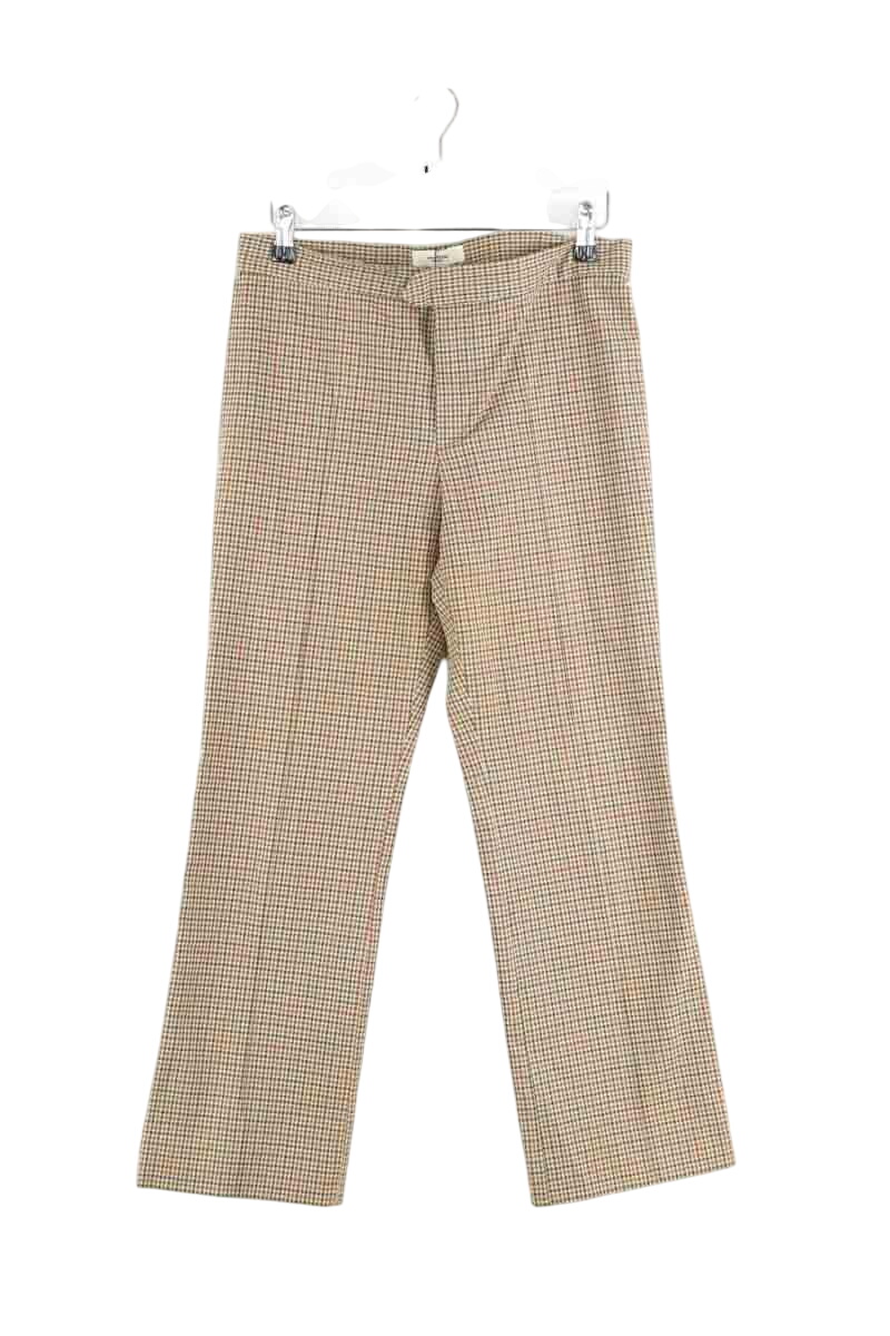 Slim-fit cotton cargo pants ISABEL MARANT ÉTOILE - SECONDE MAIN Beige