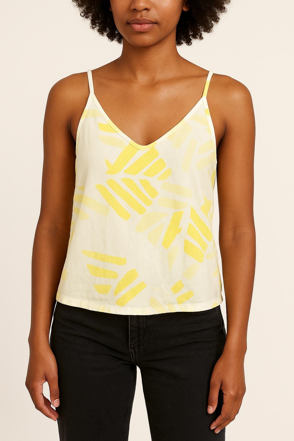 Top & tank top COMPTOIR DES COTONNIERS - Seconde main Yellow