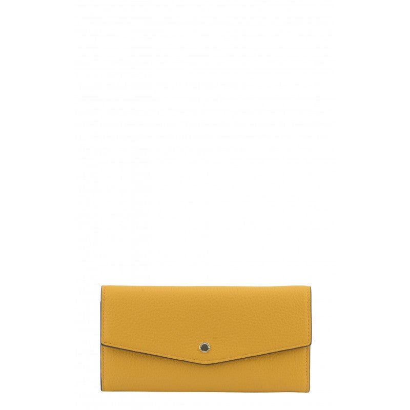 Leather coin purse POURCHET Red