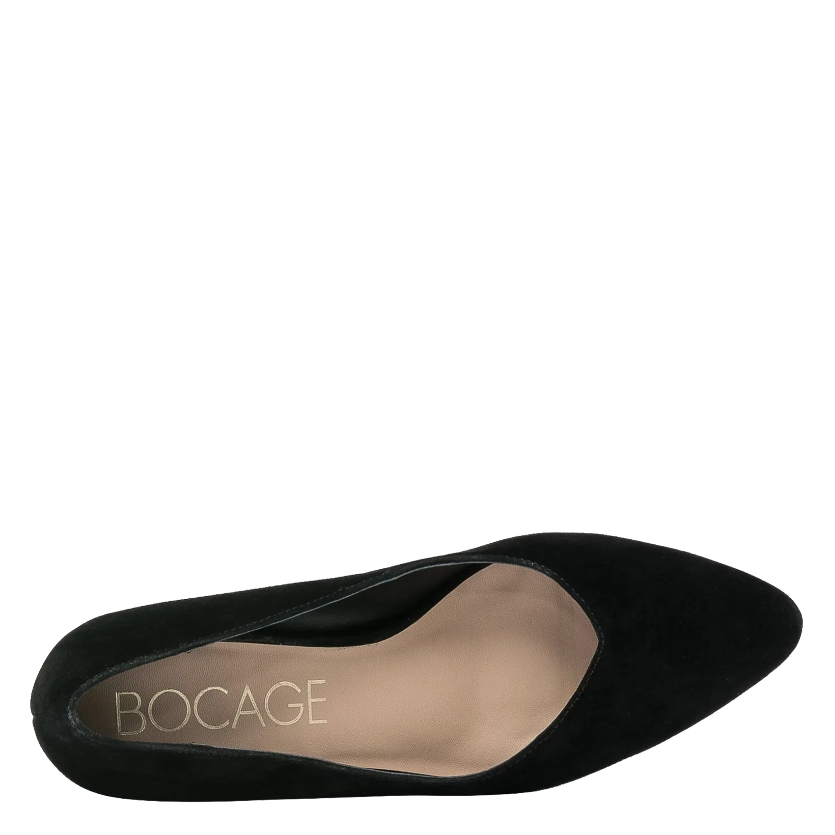 Suede high heels BOCAGE Black