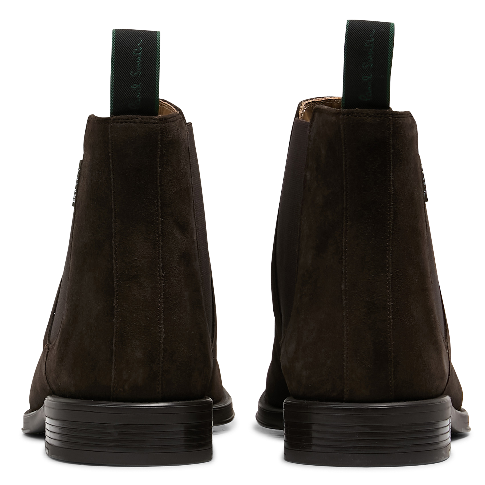 Mixed suede leather boots PAUL SMITH Brown