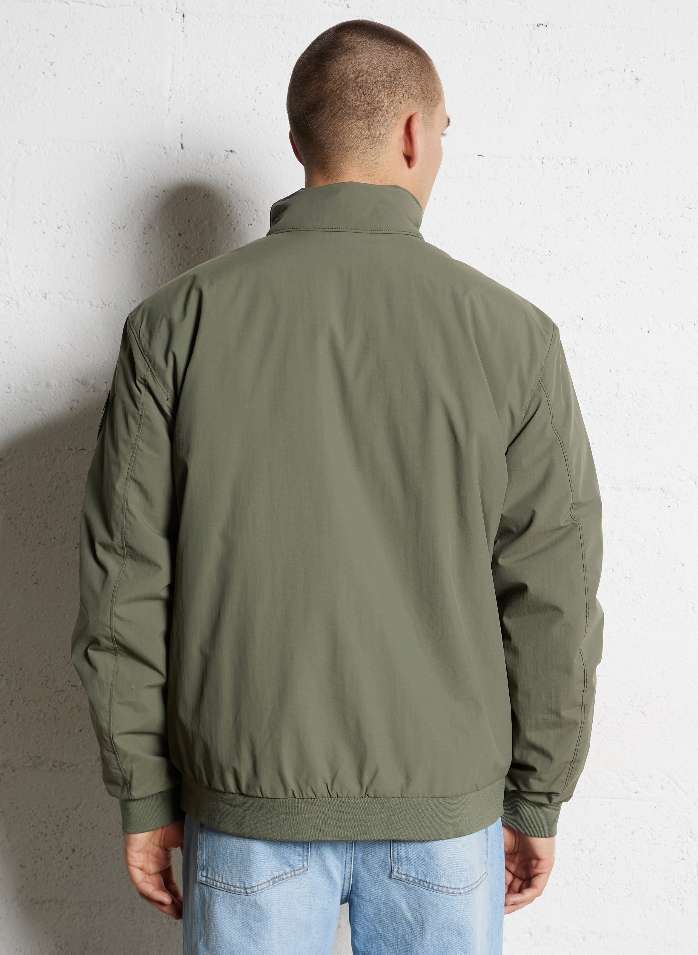 Veste droite col montant NAPAPIJRI Vert