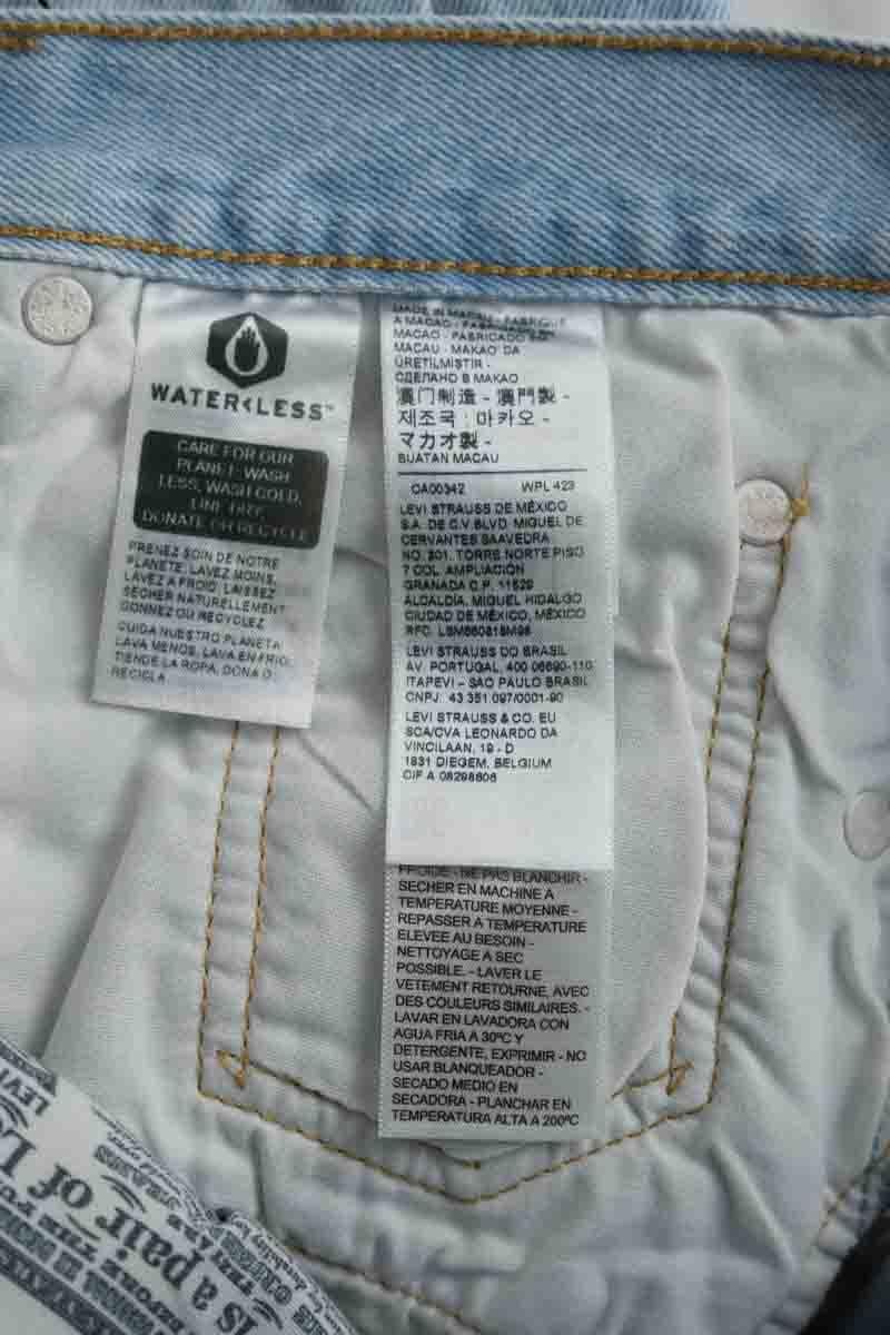 - Straight-leg jeans
- 5 pockets
- Straight cut
- Faded effect LEVI'S - Seconde main Blue