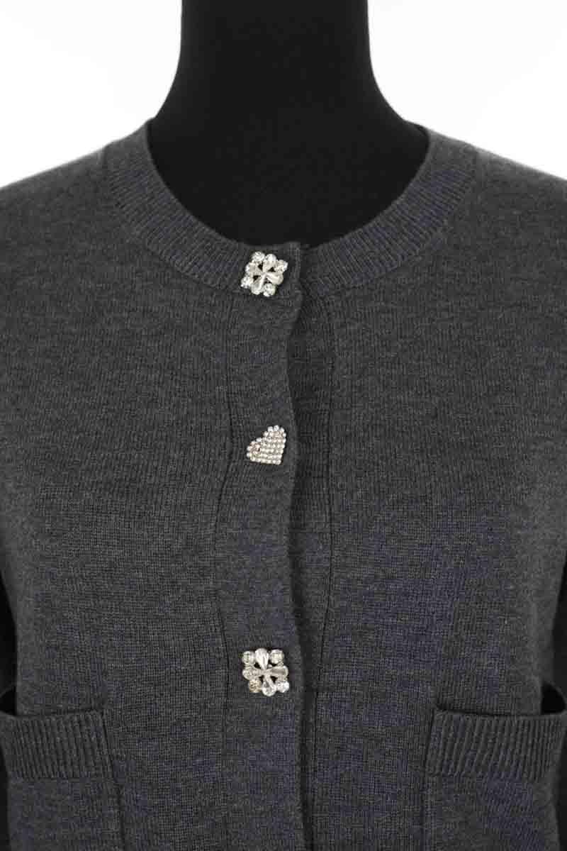 Cardigan TARA JARMON - Seconde Main Grey