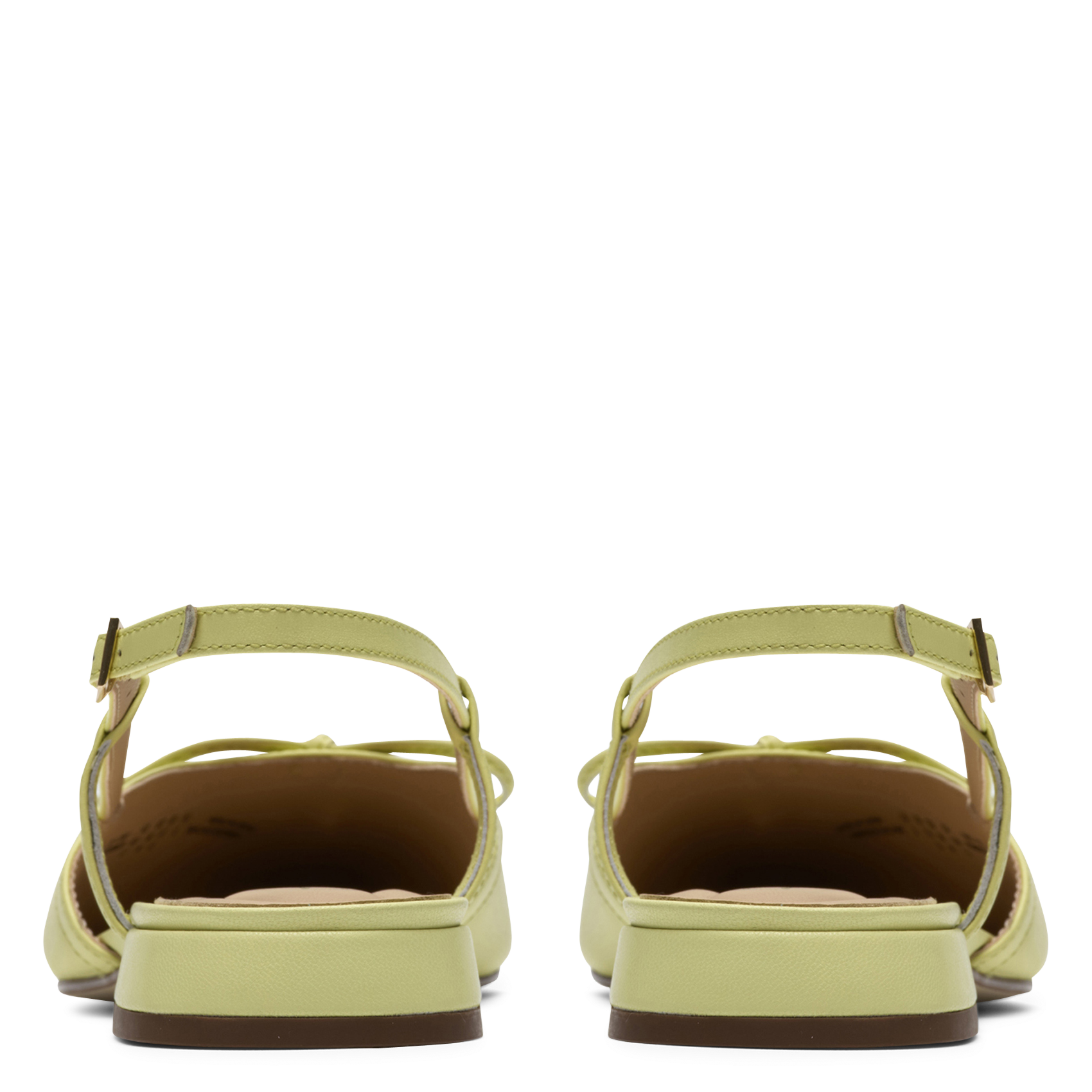 Ballet pumps CLARKS Green