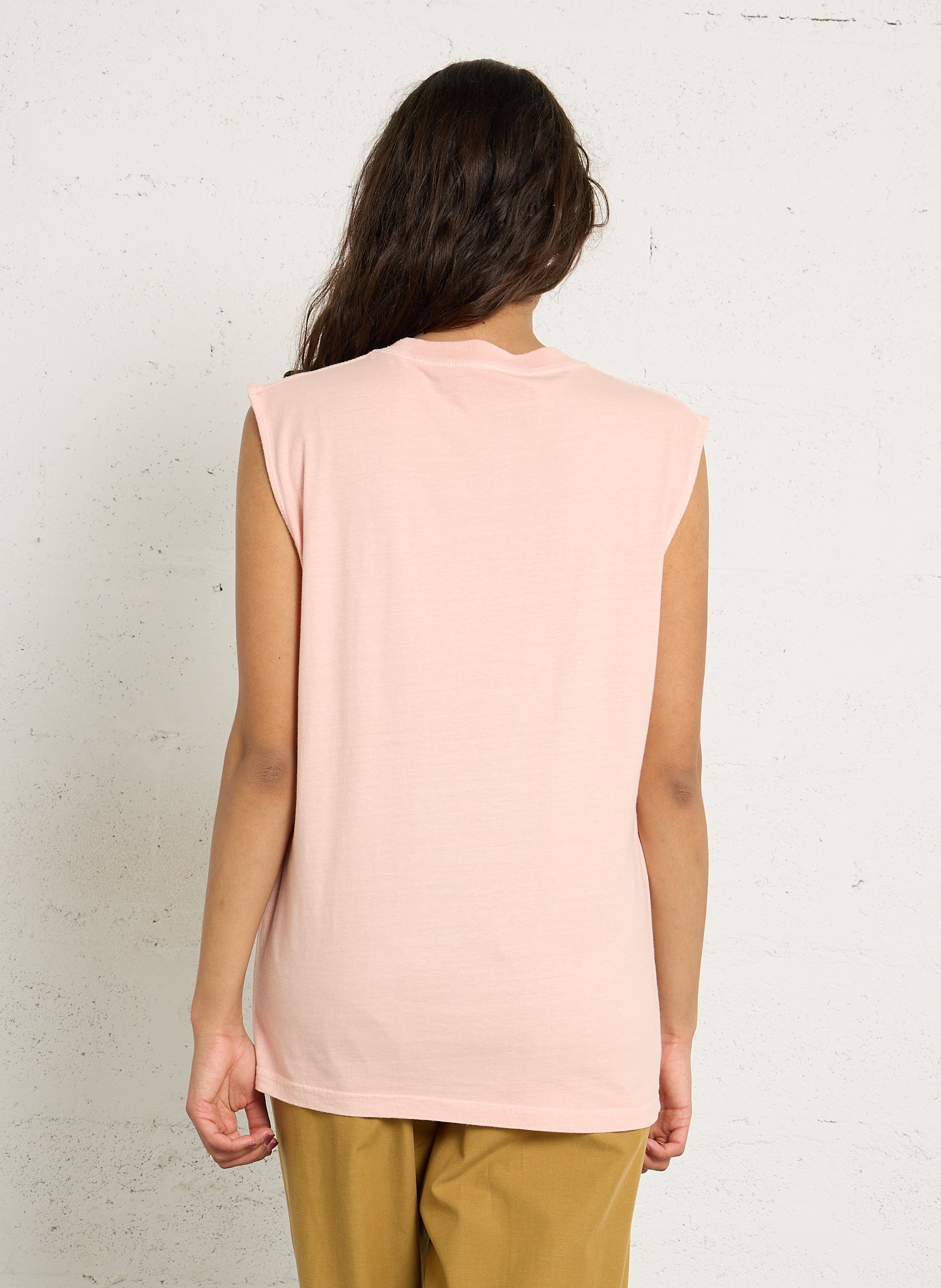 Tee-shirt col rond en coton NEWTONE Beige