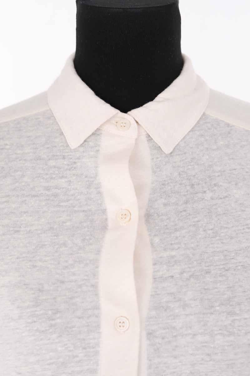 Shirt MAJESTIC FILATURES - SECONDE MAIN Beige