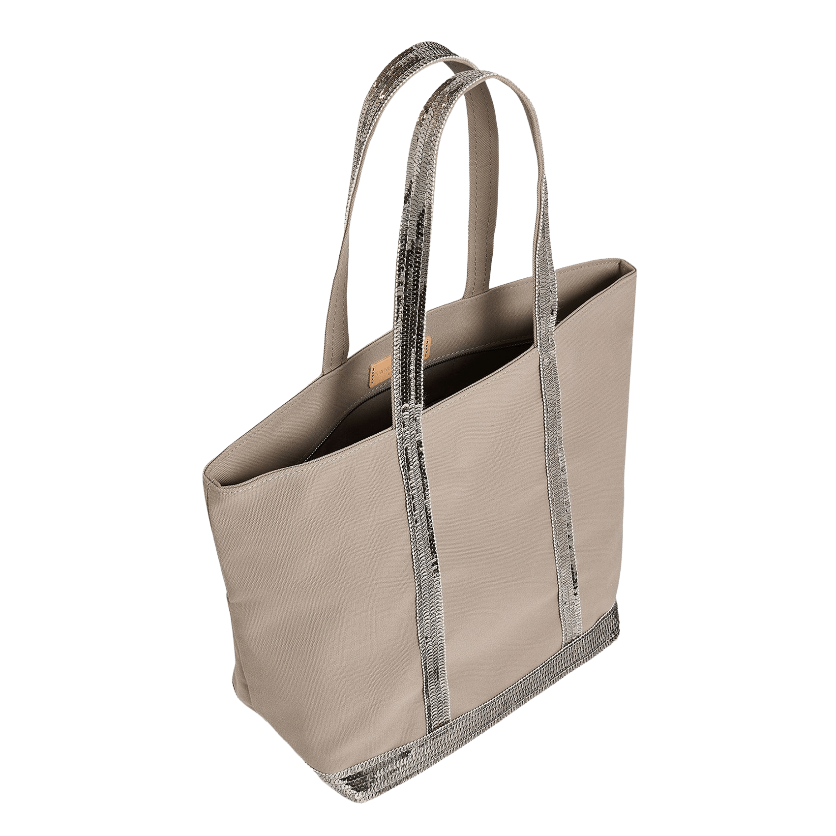 Shopper aus Baumwolle VANESSA BRUNO Grau