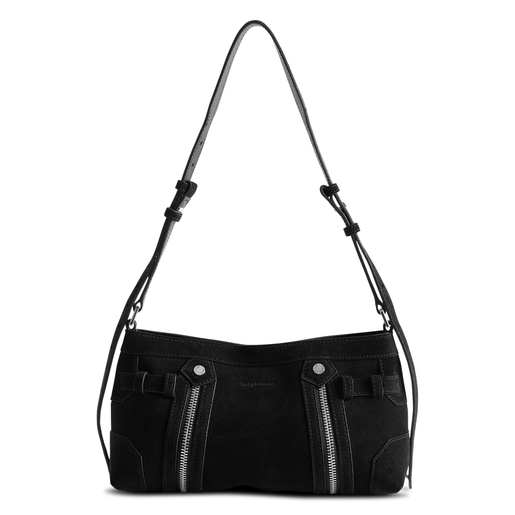 Leren schoudertas | Zwart ZADIG&VOLTAIRE Dames