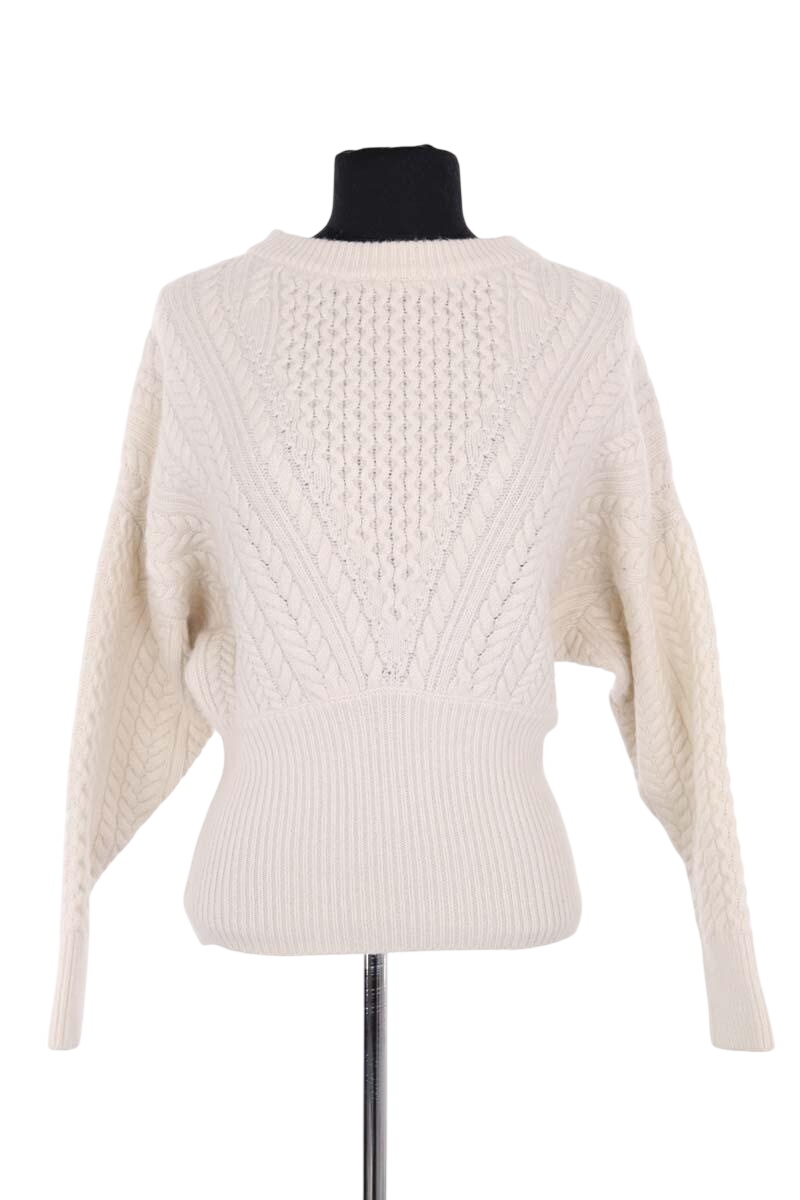 Sweater TARA JARMON - Seconde Main White