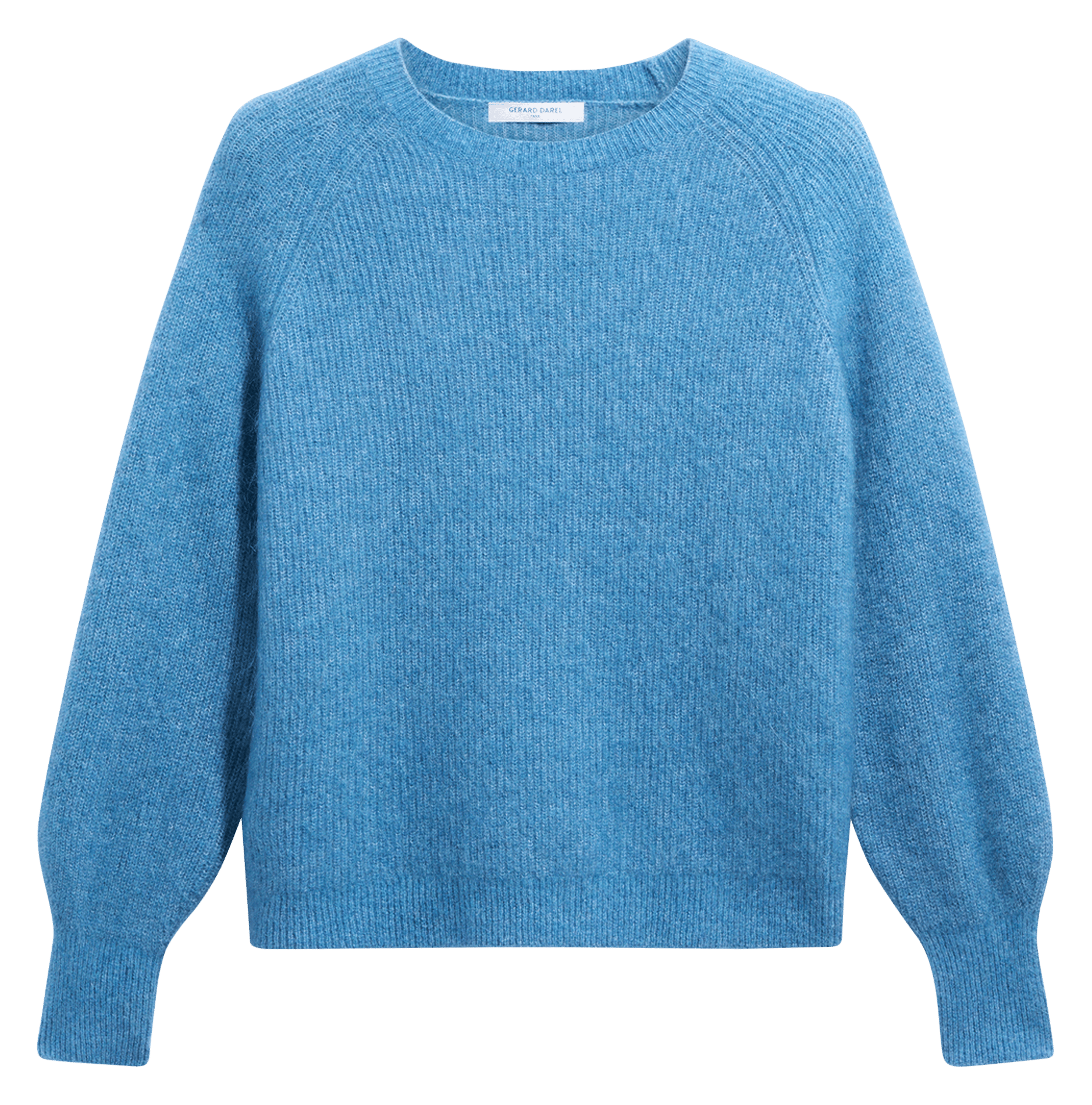 Pull droit col rond en laine mélangée GERARD DAREL