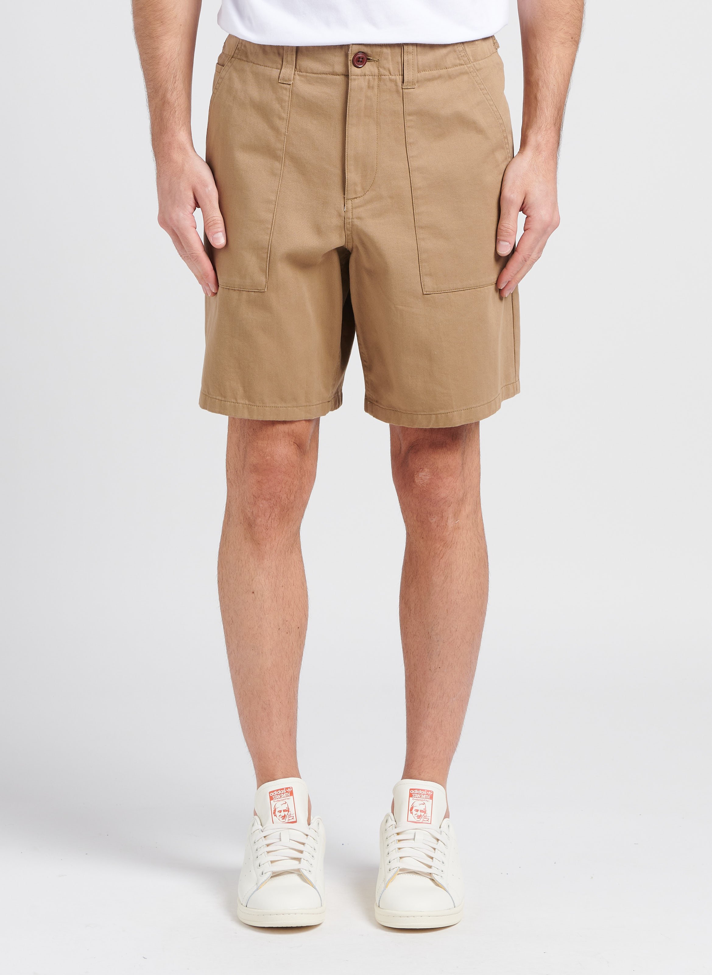 Weite Baumwollshorts FARAH Beige