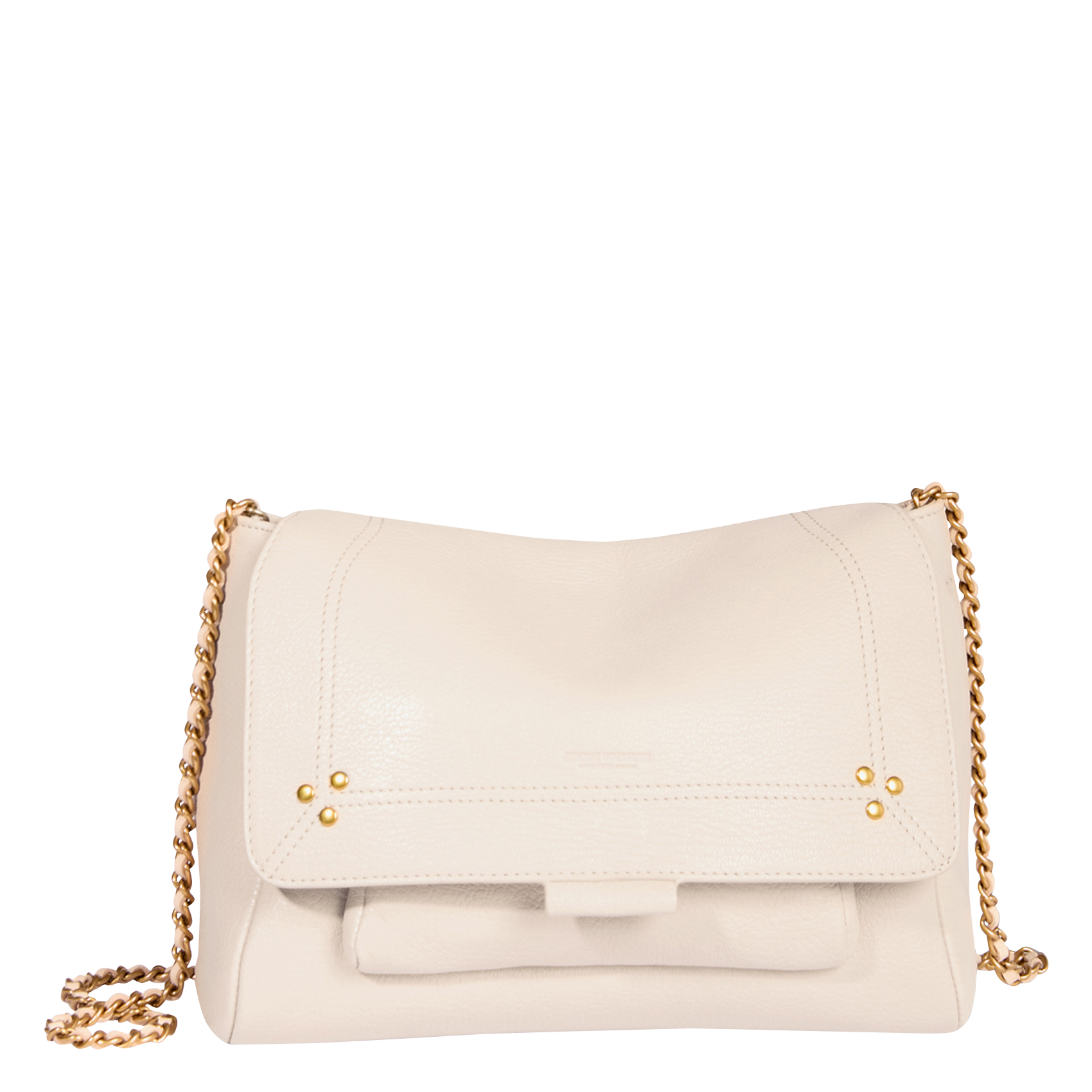 Leather messenger bag JEROME DREYFUSS