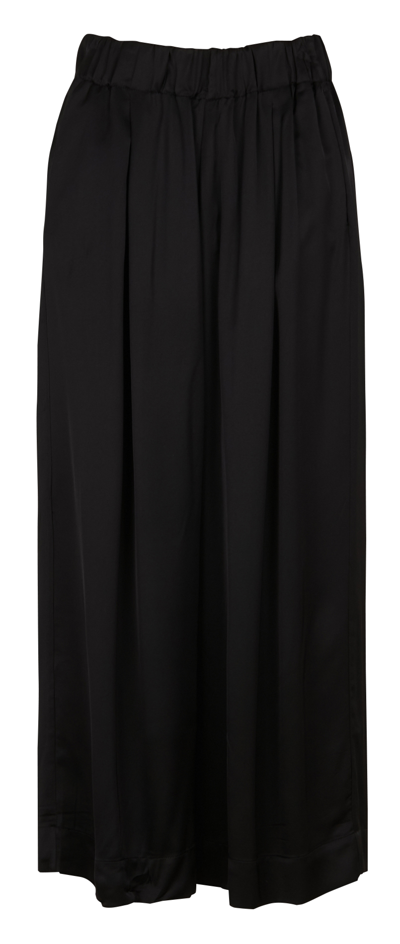 Fluid high-waisted wide-leg pants SESSUN Black