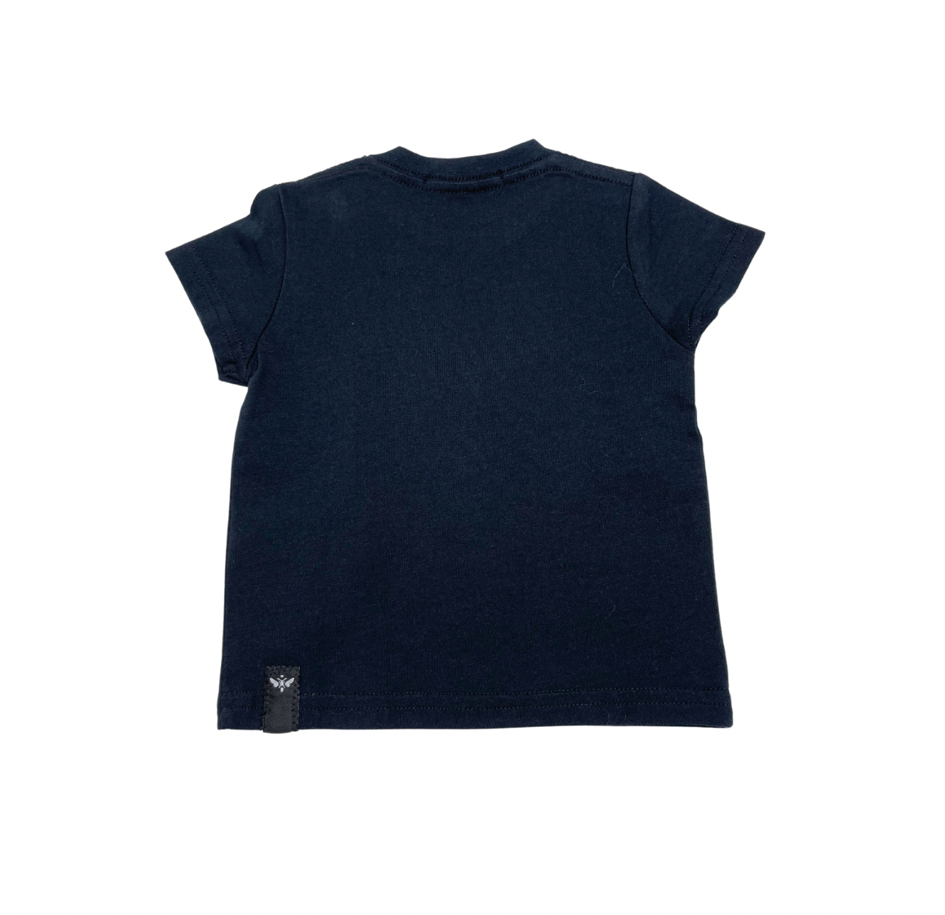 Black baby T-shirt - 3 months I TALK TOO MUCH - Seconde main Black