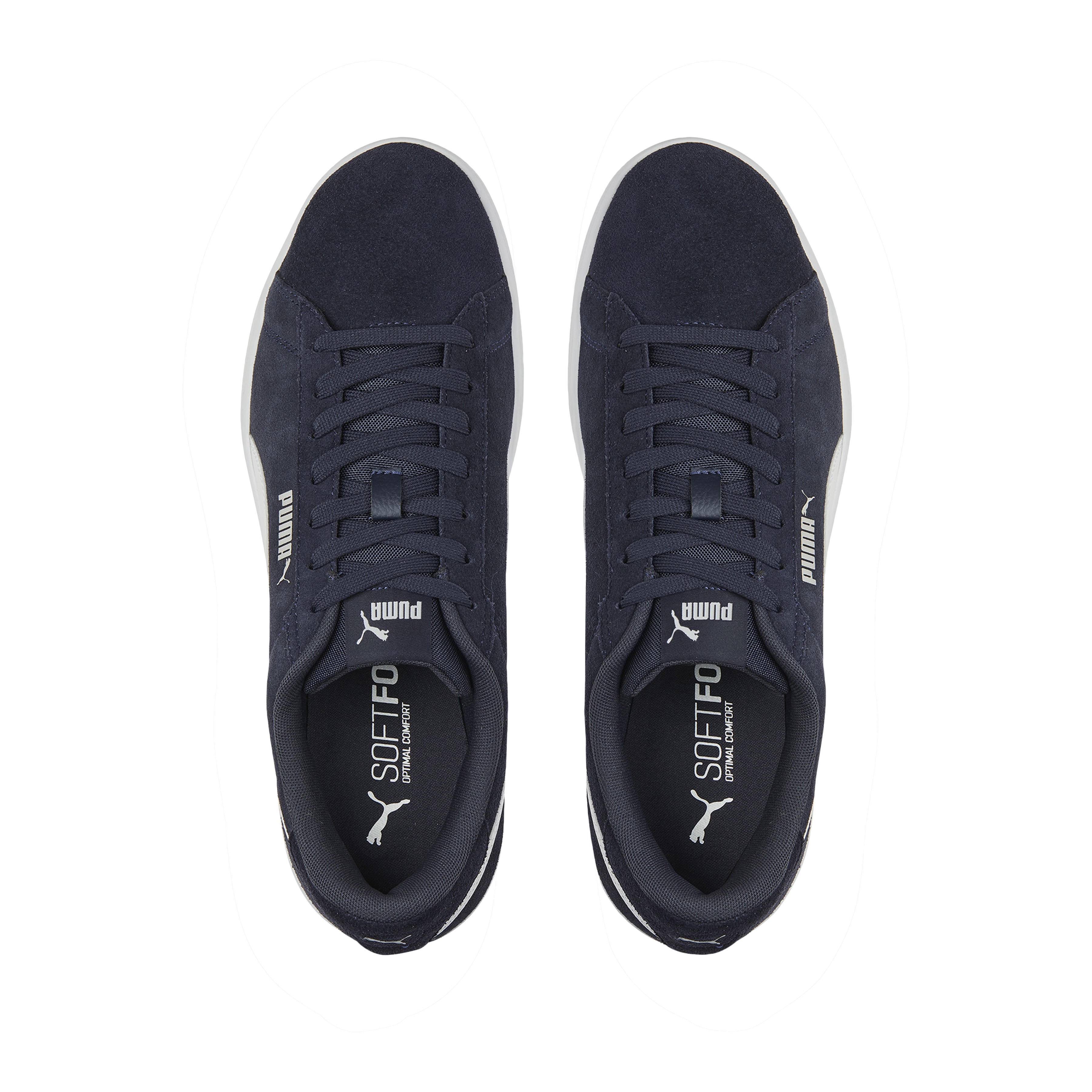 Leather Smash Sneakers PUMA White