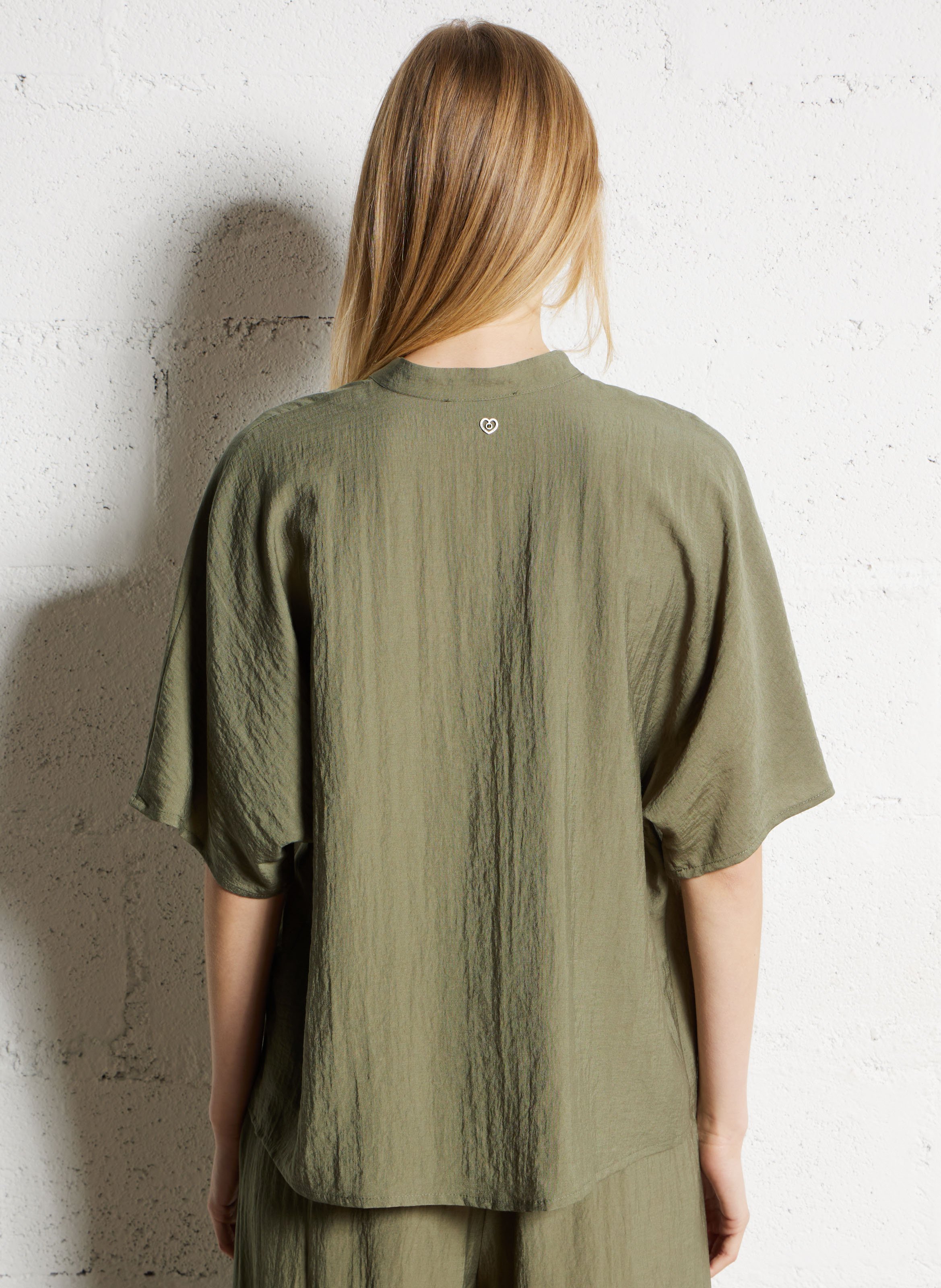 Classic Collar Shirt PLEASE Green