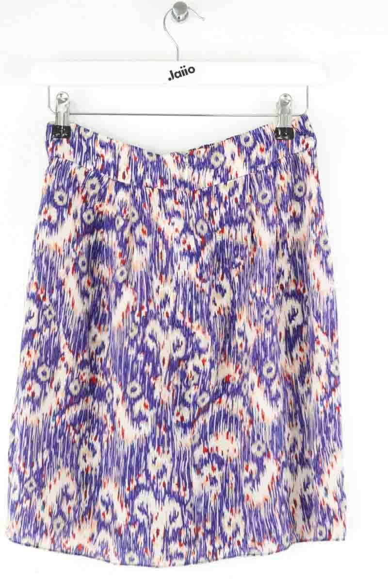 Mini jupe en soie ISABEL MARANT ÉTOILE - SECONDE MAIN Bleu