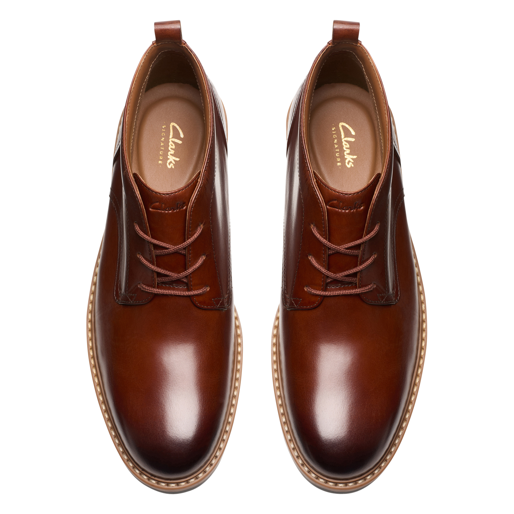 Albert leather boots CLARKS Brown