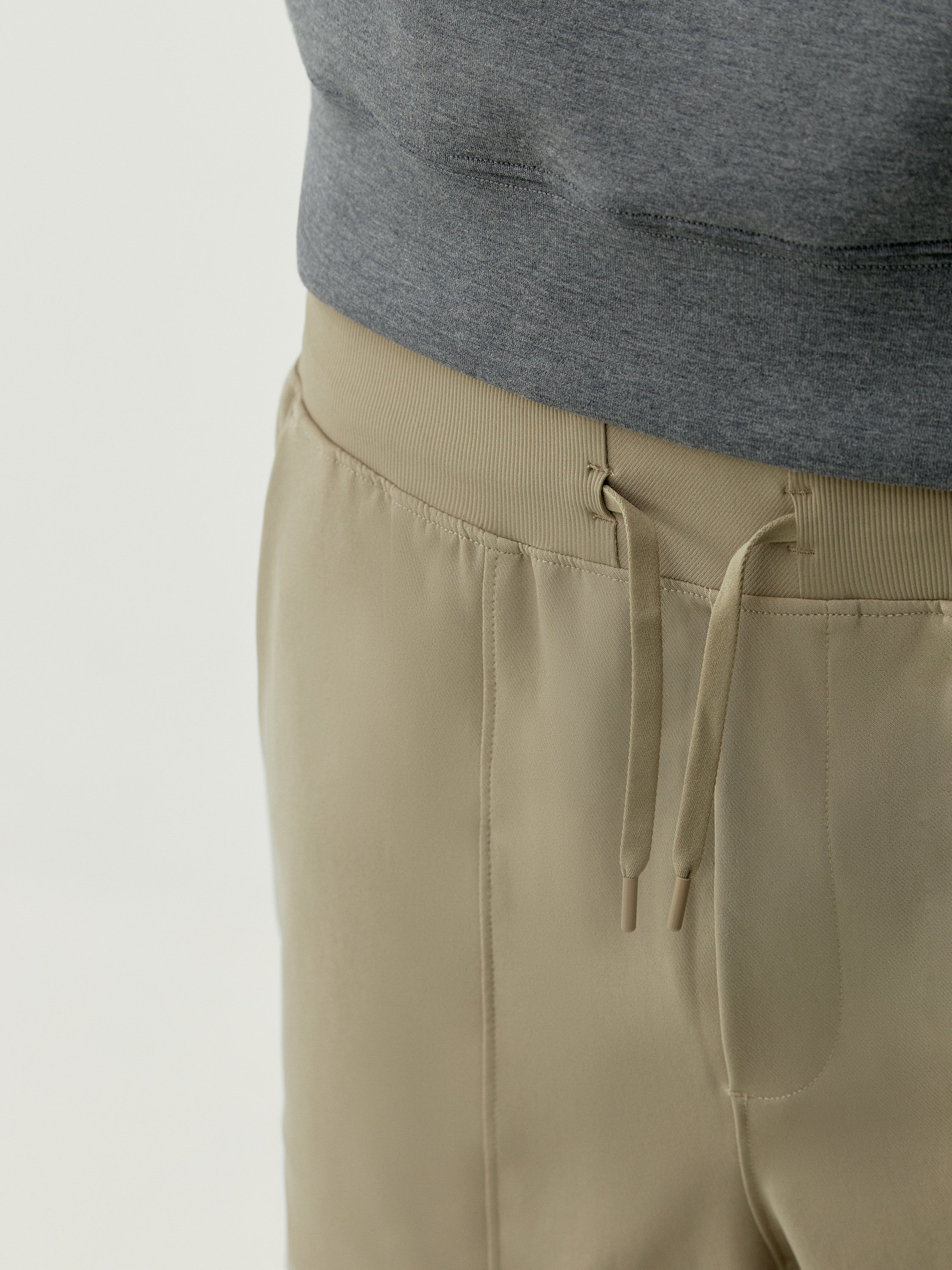 Performance athleisure sports pants BORN LIVING YOGA Beige