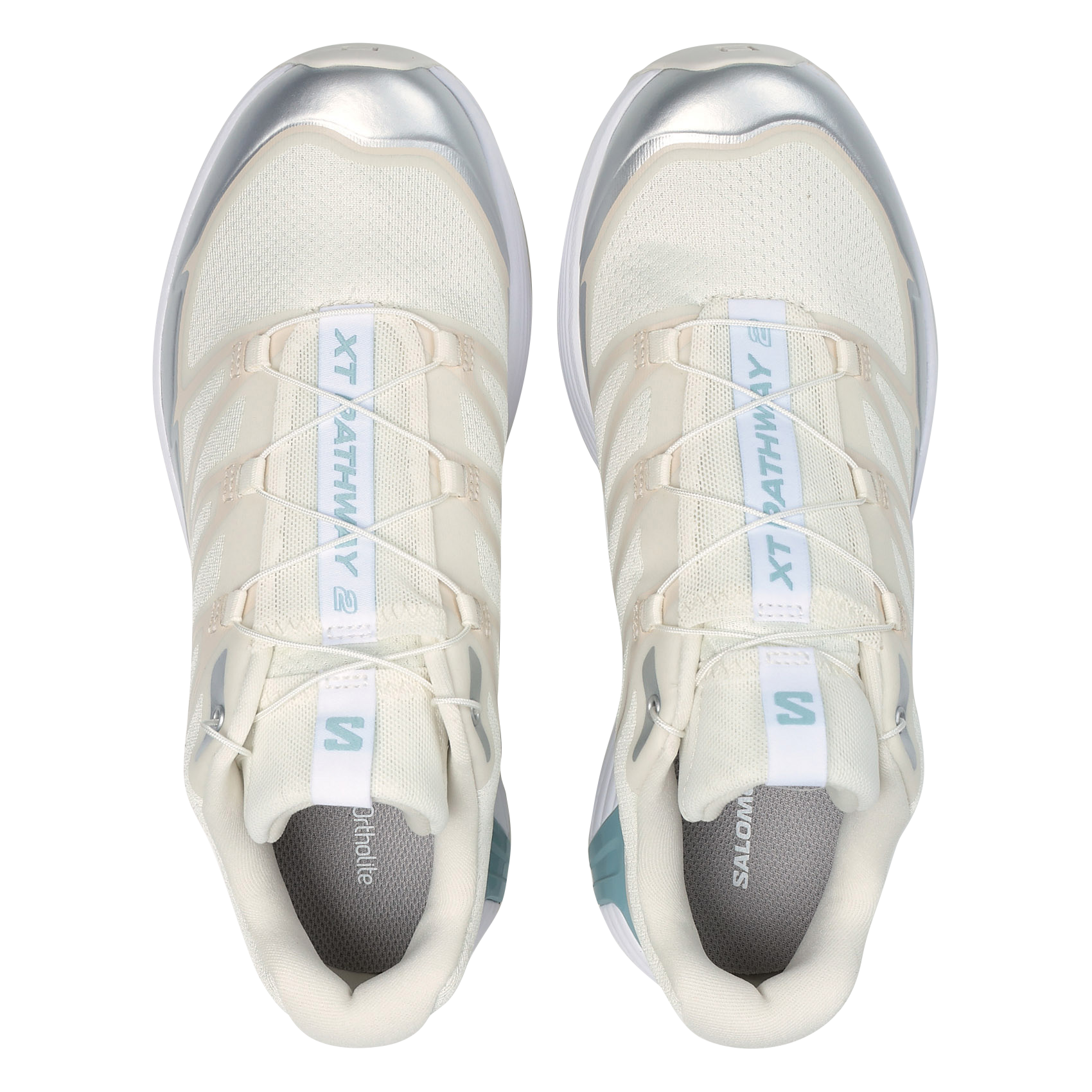 Lage canvas sneakers SALOMON Wit