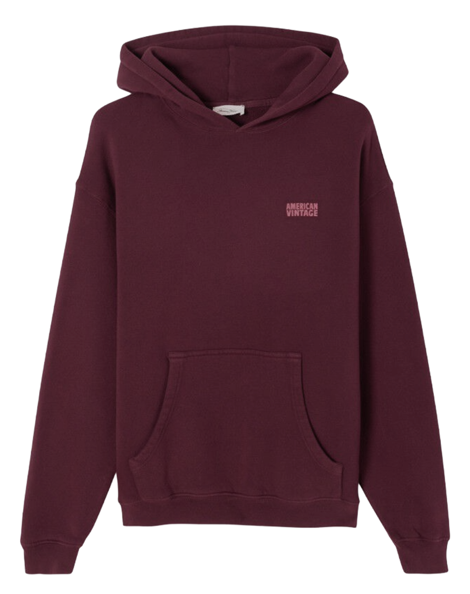 Weites Kapuzensweatshirt aus Baumwolle IZUBIRD Cerisier vintage