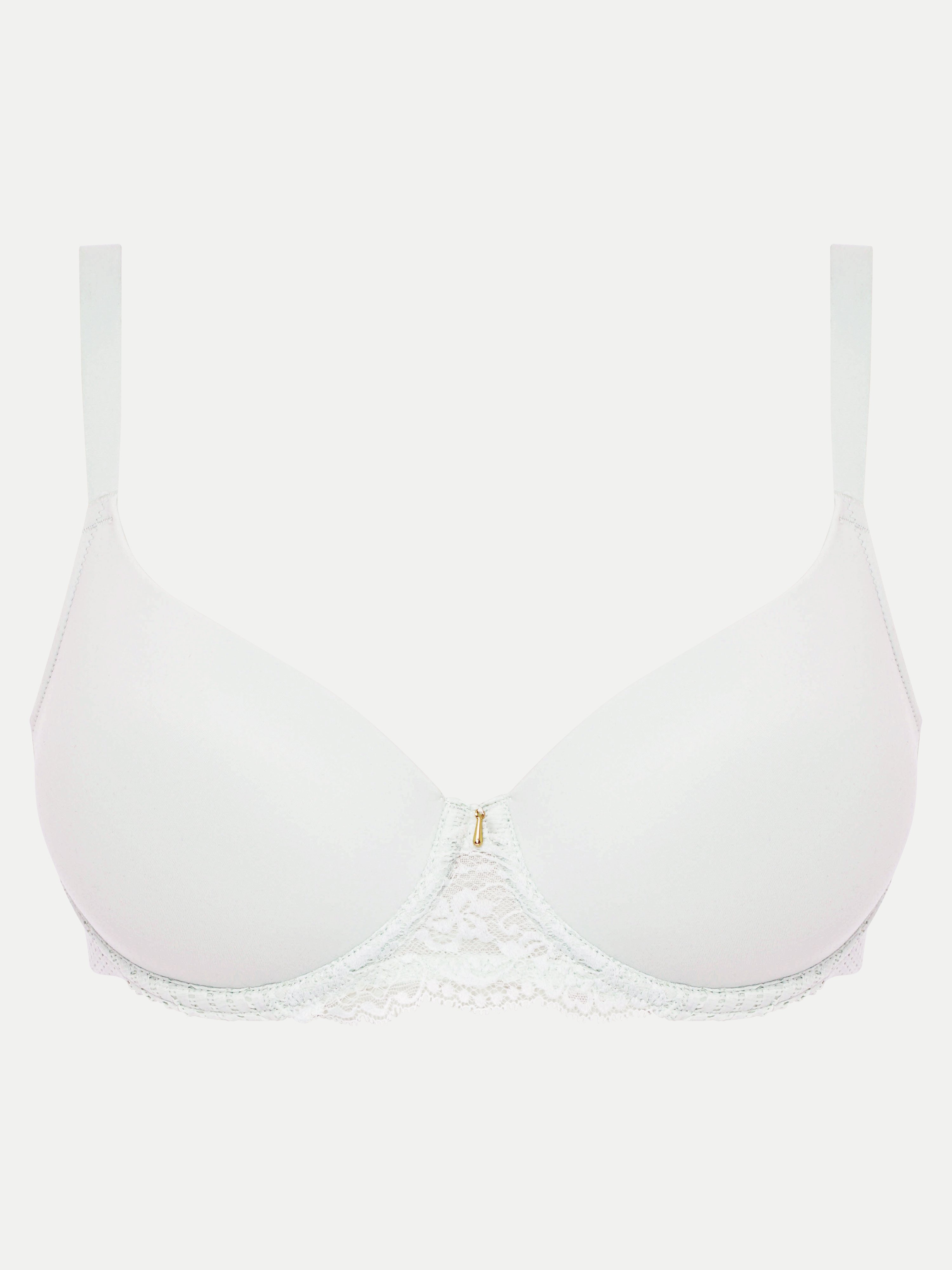 Molded lace balconette bra CHANTELLE White