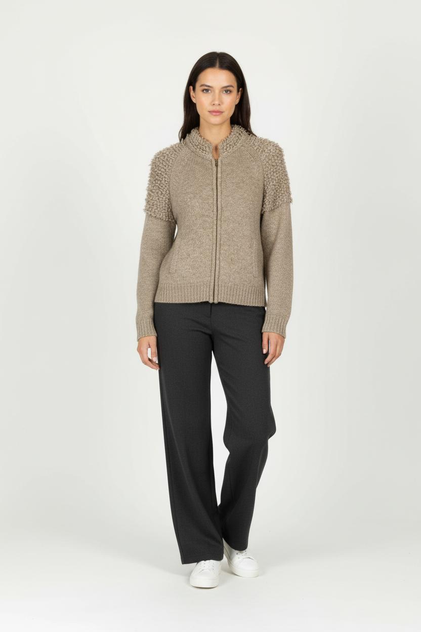 JACKET AGNES B. - Seconde Main Beige