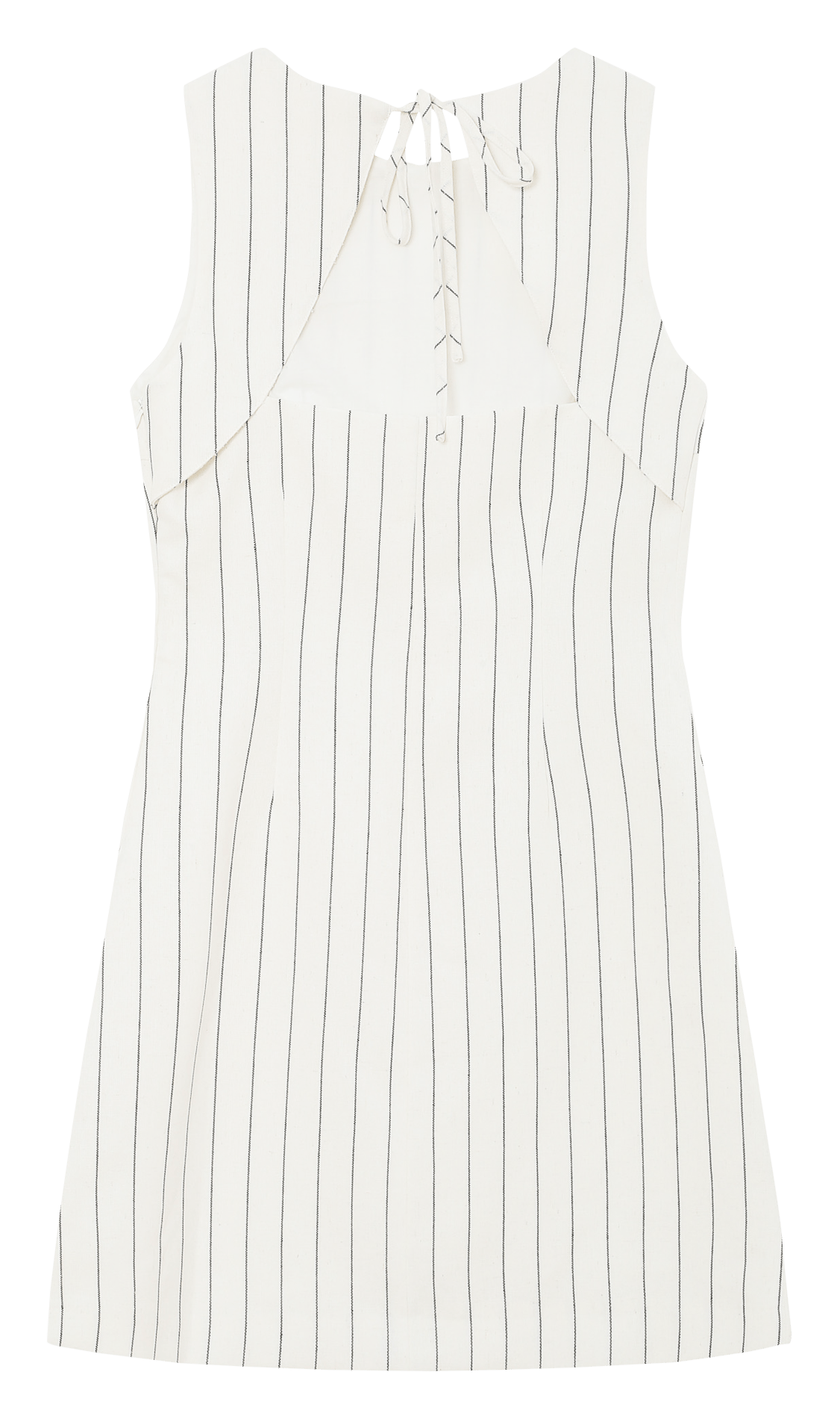 Robe courte col rond GRACE ET MILA White