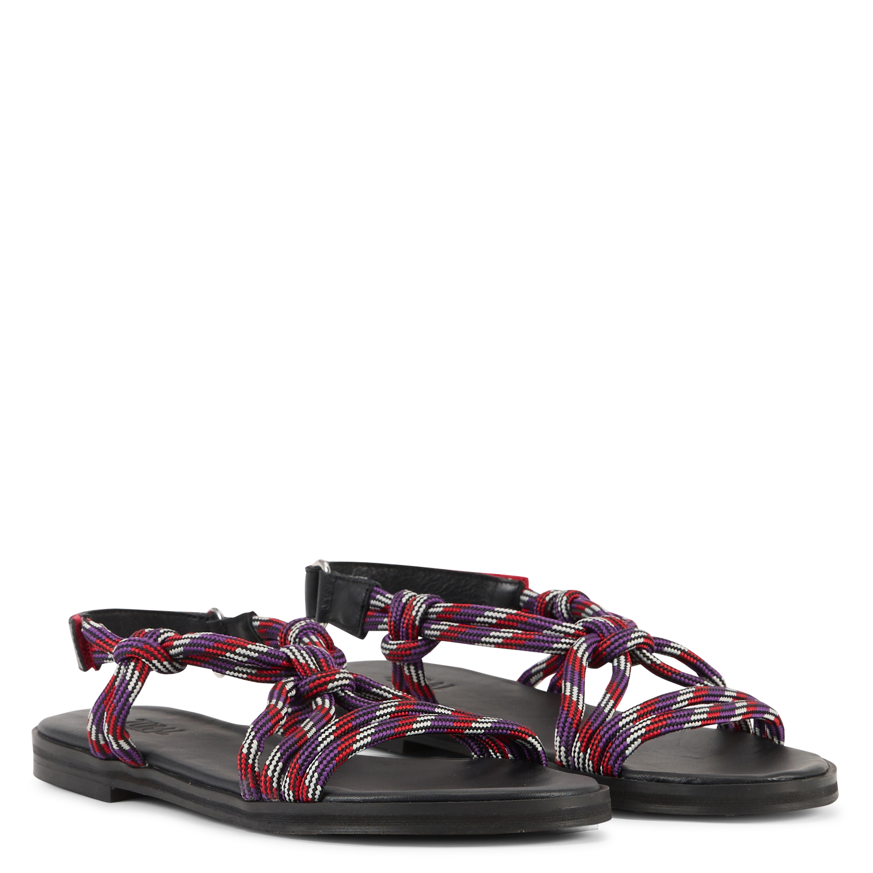 Sandales plates TORAL Rouge