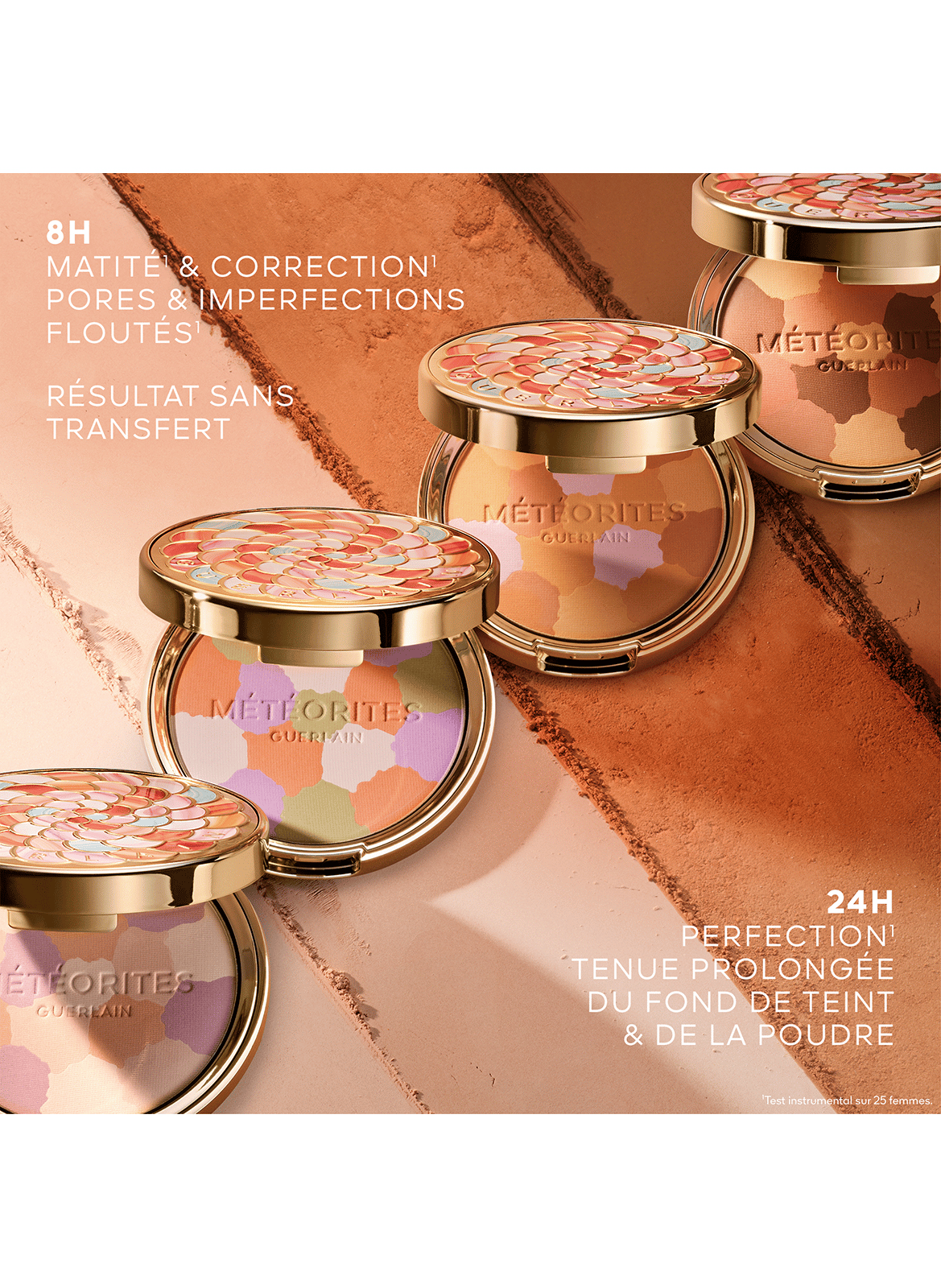 METEORIETEN COMPACT GUERLAIN 03 warm / dorÉ