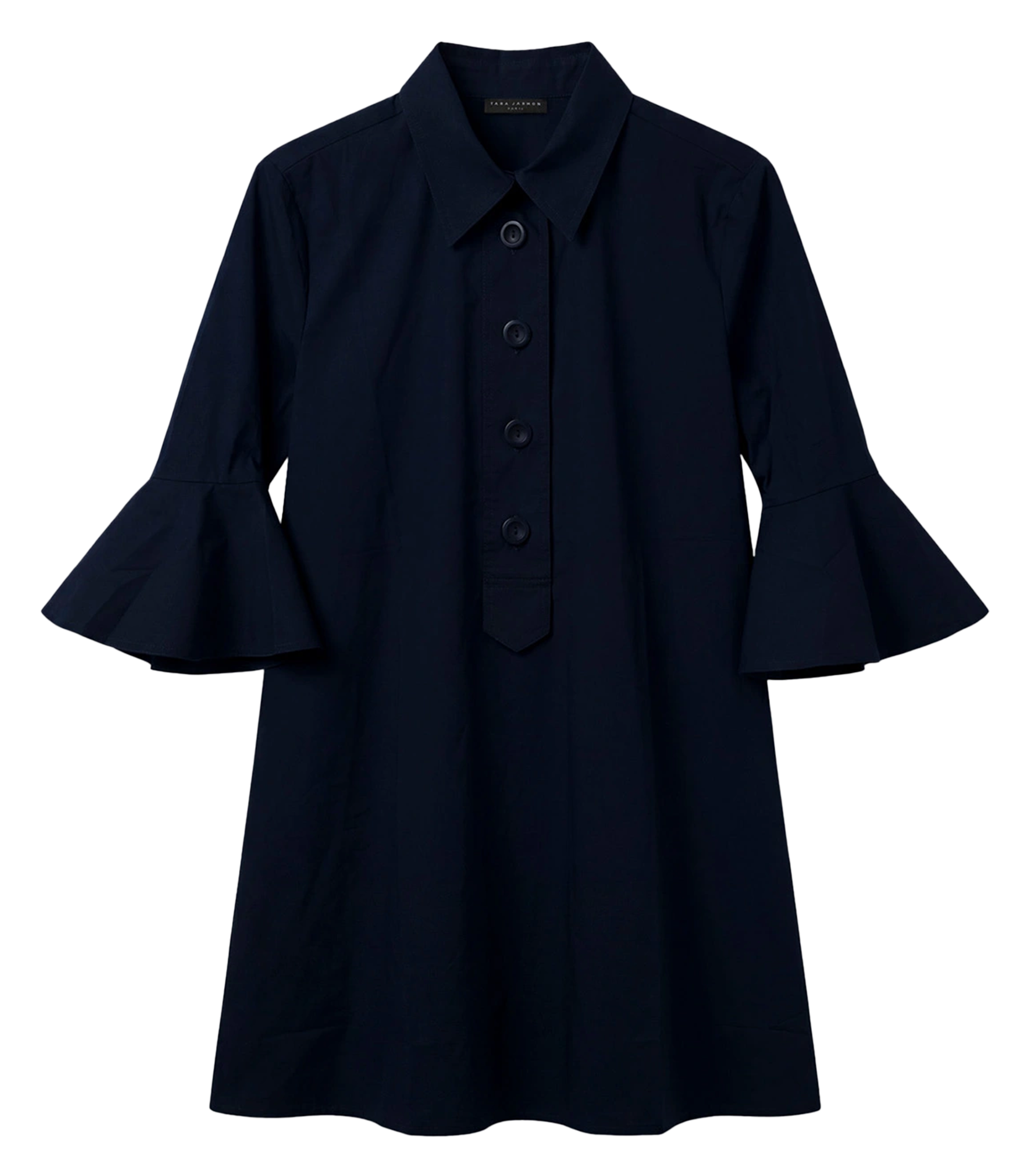Short cotton dress TARA JARMON Blue