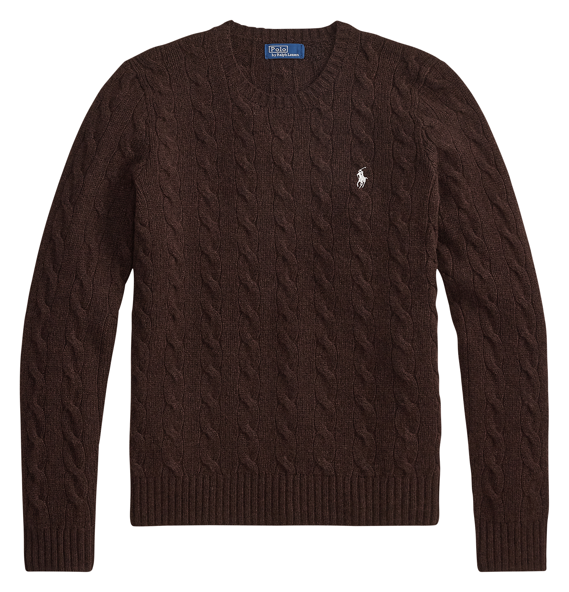 Trui van wol en kasjmier met ronde hals POLO RALPH LAUREN