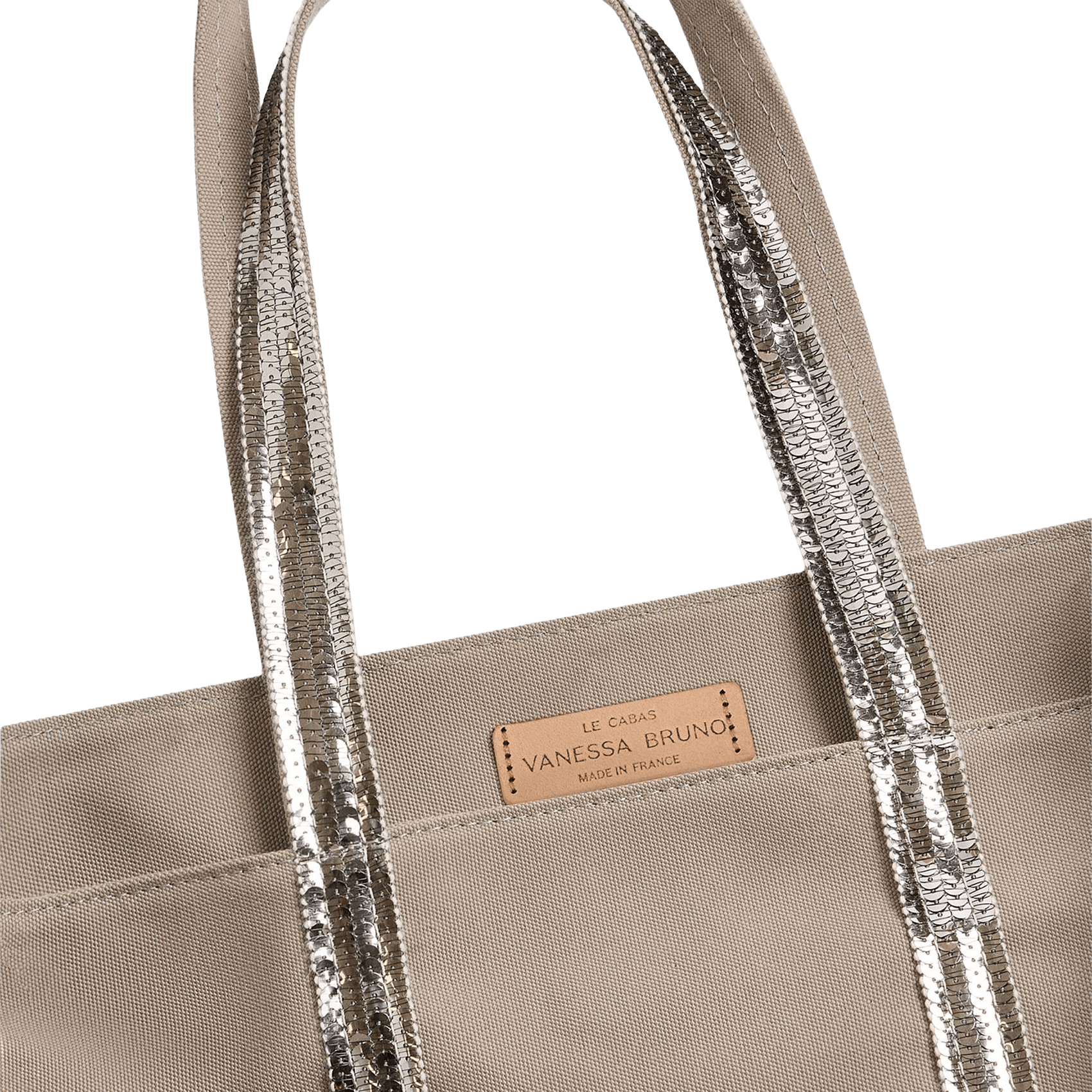 Shopper aus Baumwolle VANESSA BRUNO Grau