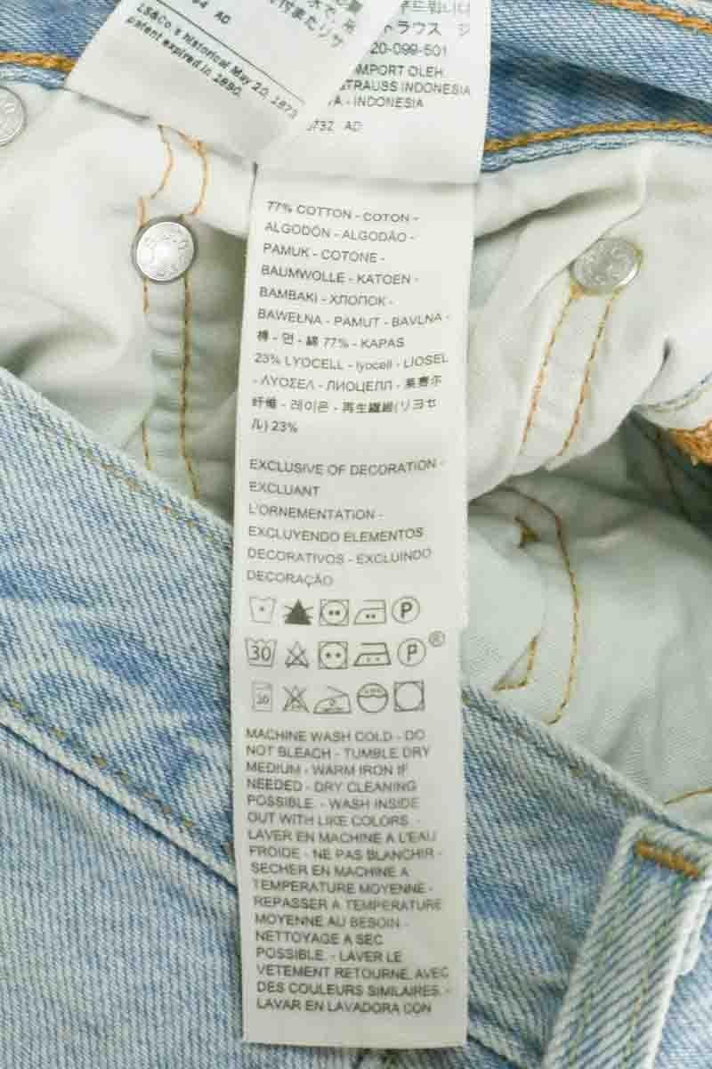 501 straight jeans LEVI'S - Seconde main Blue